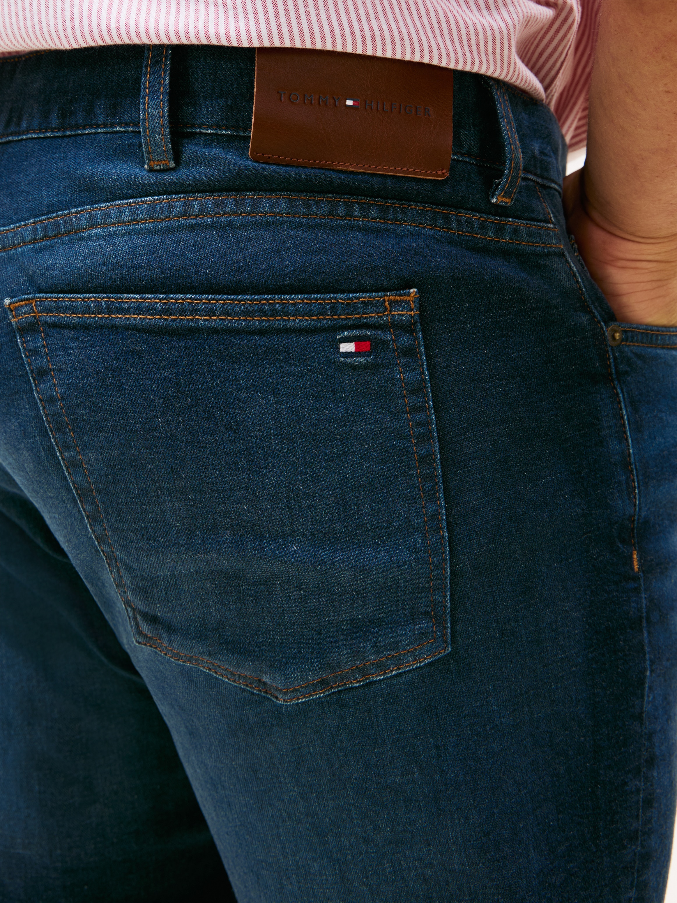 Tommy Hilfiger Big & Tall Jeans coupe régulière »BT-REGULAR MADISON« Grosse Grössen, mit dezenten Used-Effekten