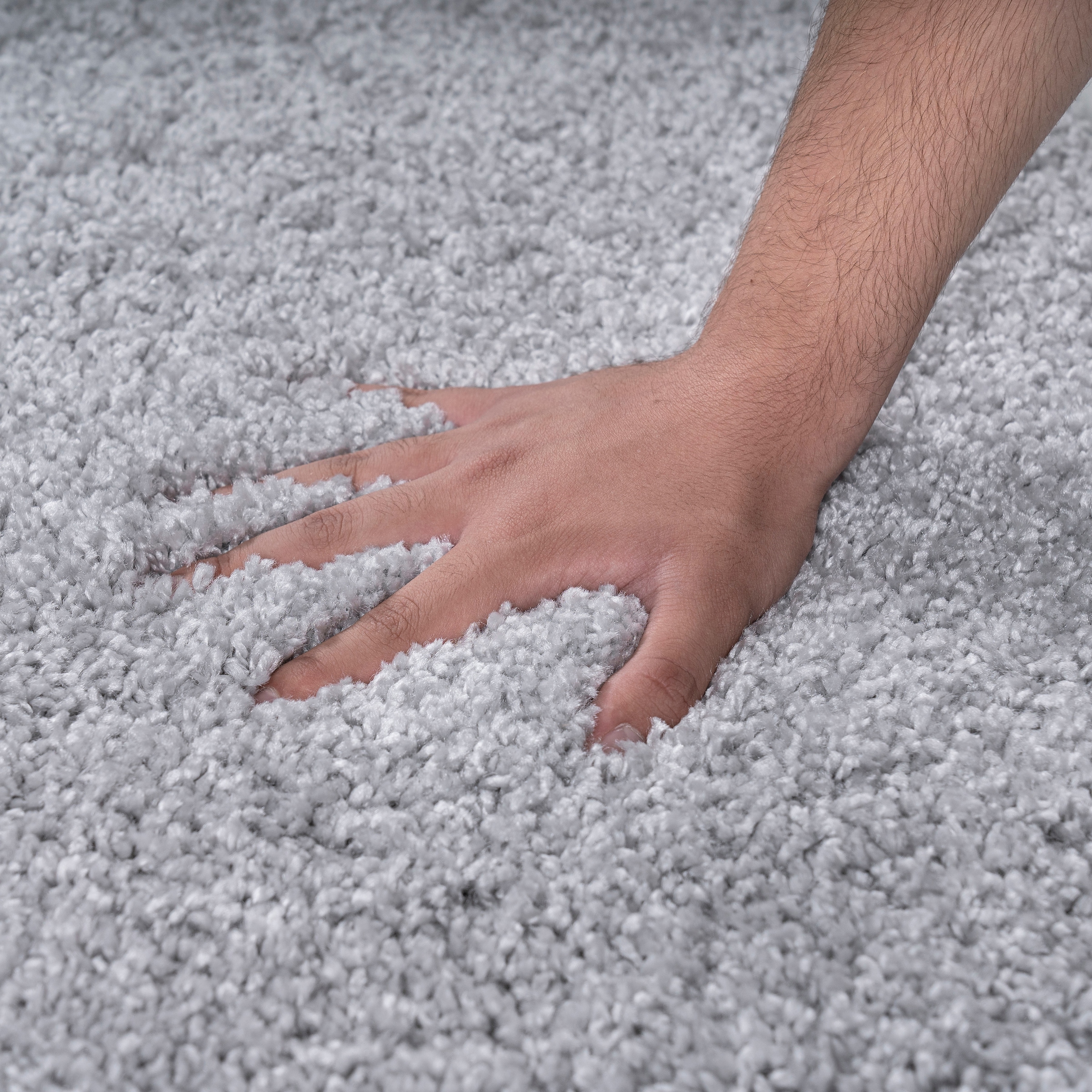 Bruno Banani Hochflor-Teppich »Shaggy Soft« rechteckig 30 mm Höhe gewebt, Uni Farben, besonders weich und kuschelig, Kundenliebling