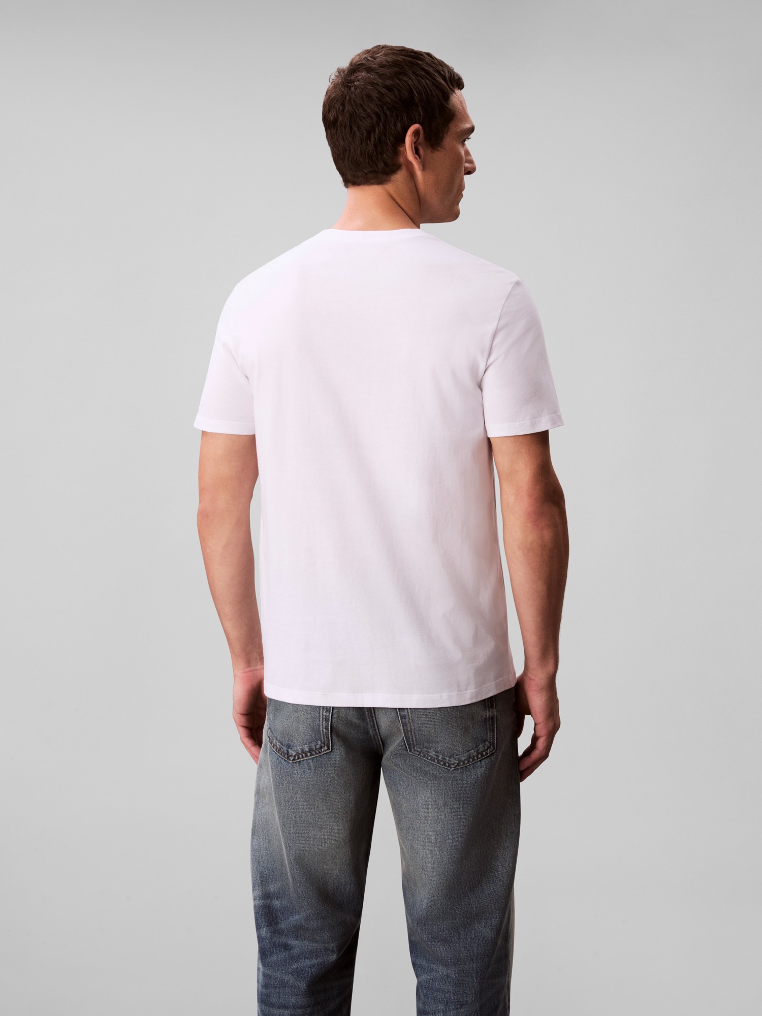 Calvin Klein Jeans T-shirt »SS 30S EU CK CALVIN GRAPHIC TEE« Mit Rundhalsausschnitt, regular fit