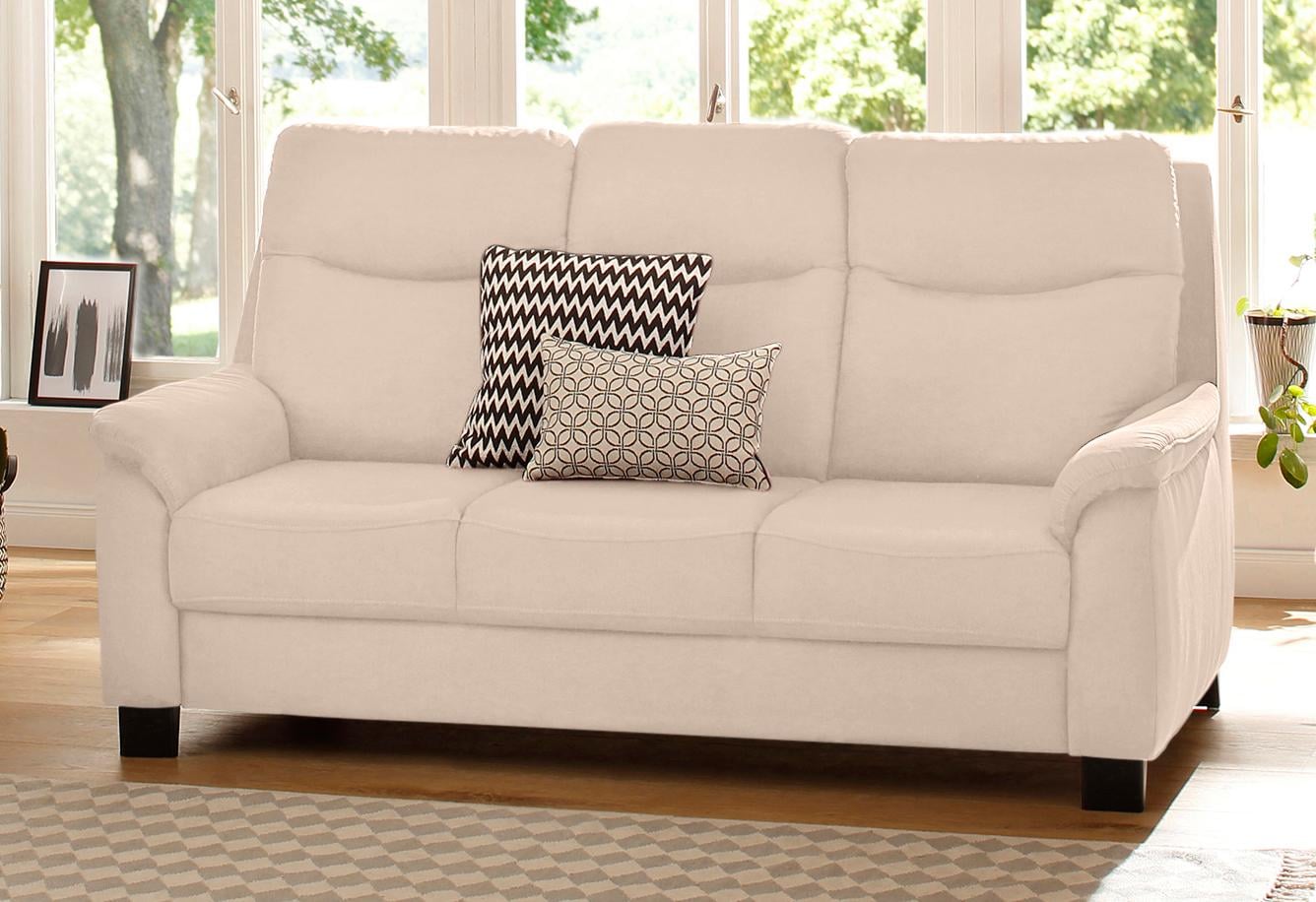 Home affaire 3-Sitzer »Boccaccio« mit Federkern, incl. Kopfteilverstellung