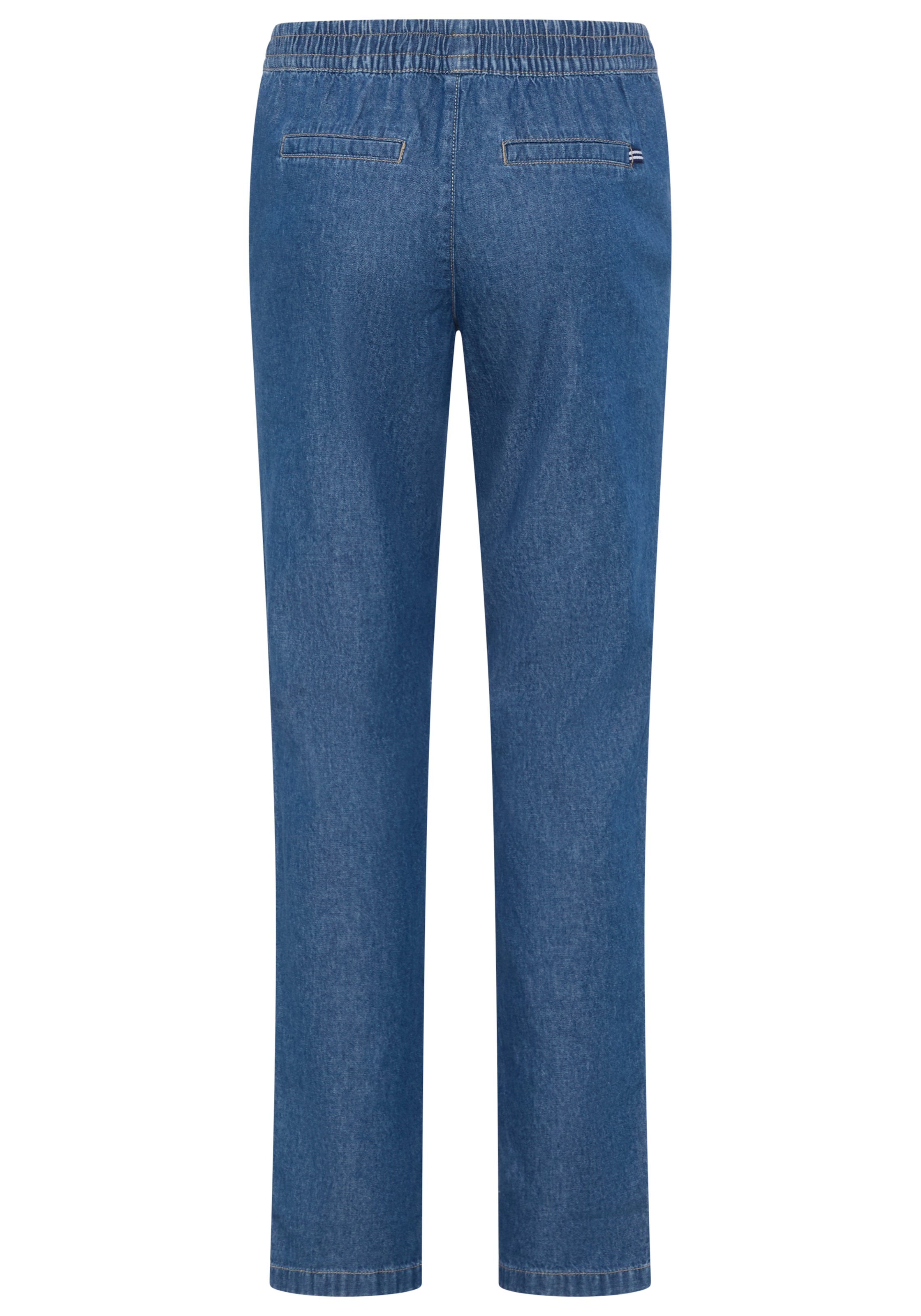 Arizona Relax-fit-Jeans »mit Schlupfbund« mit geradem Beinverlauf, normale Leibhöhe, aus Baumwolle