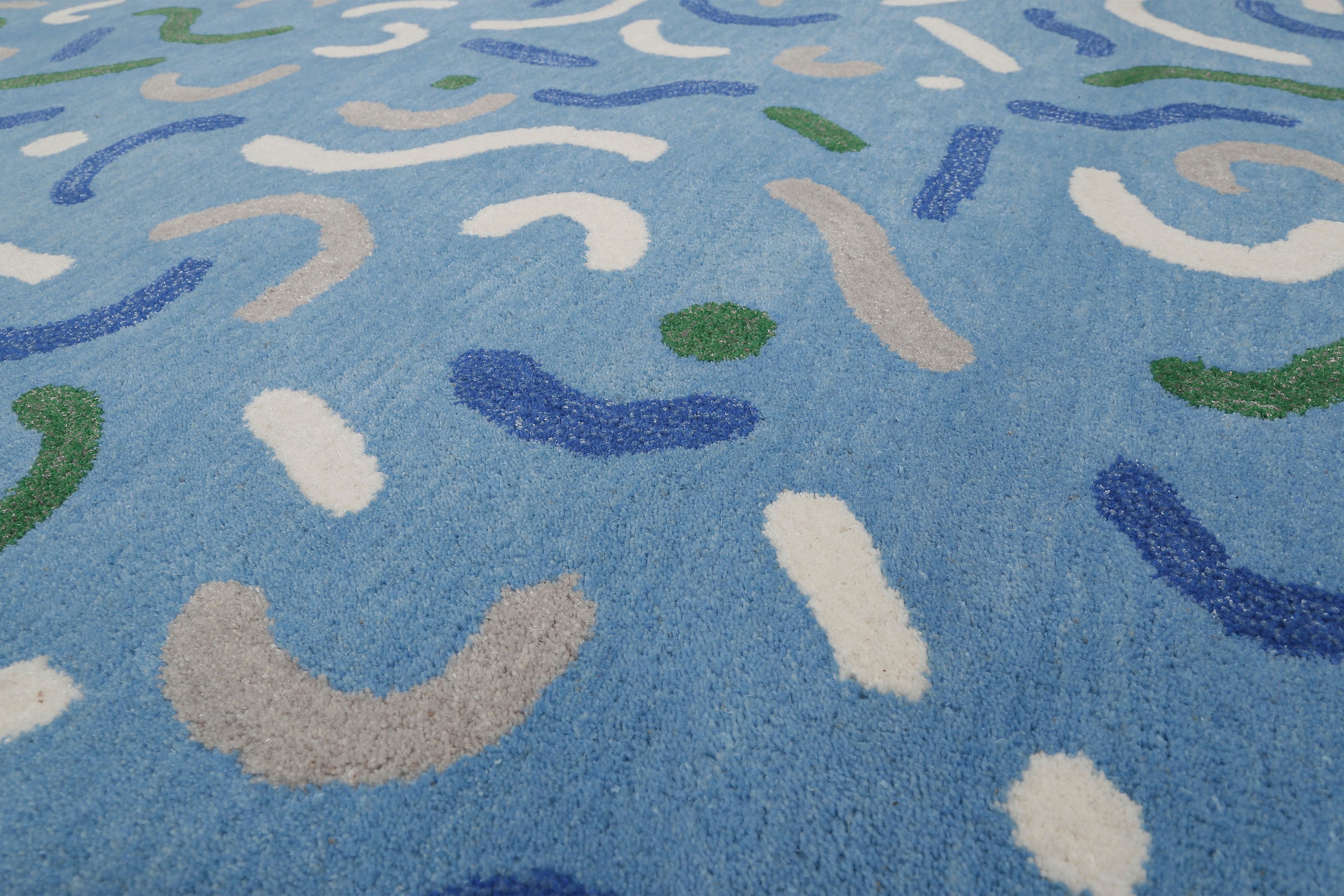 SMART KIDS Tapis pour enfants »Confetti« Rectangulaire 16 mm Höhe Kinder- & Spielteppich, Hoch-Tief-Effekt, Schurwolle, Kinderzimmer