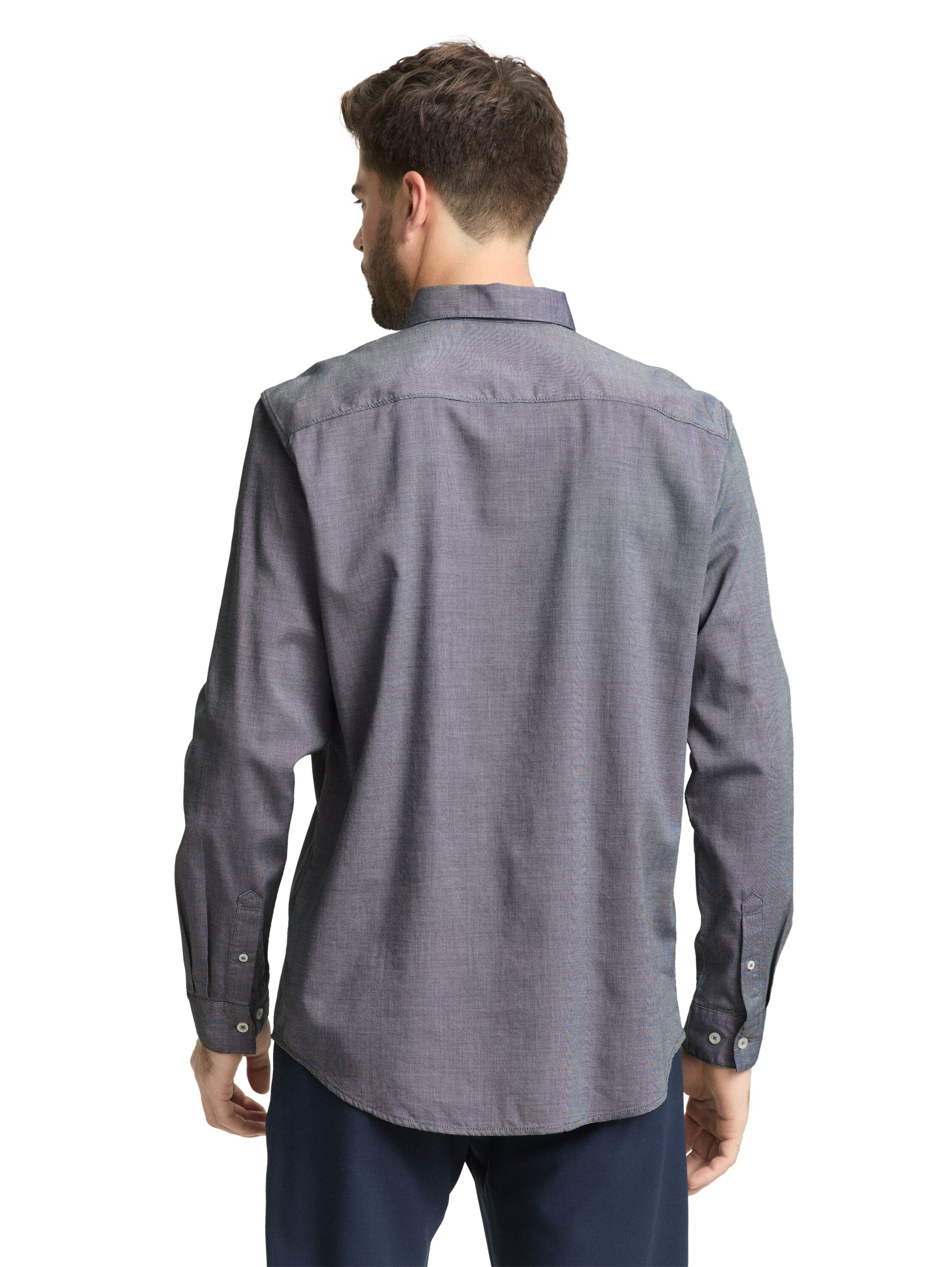 TOM TAILOR Langarmhemd mit Manschetten