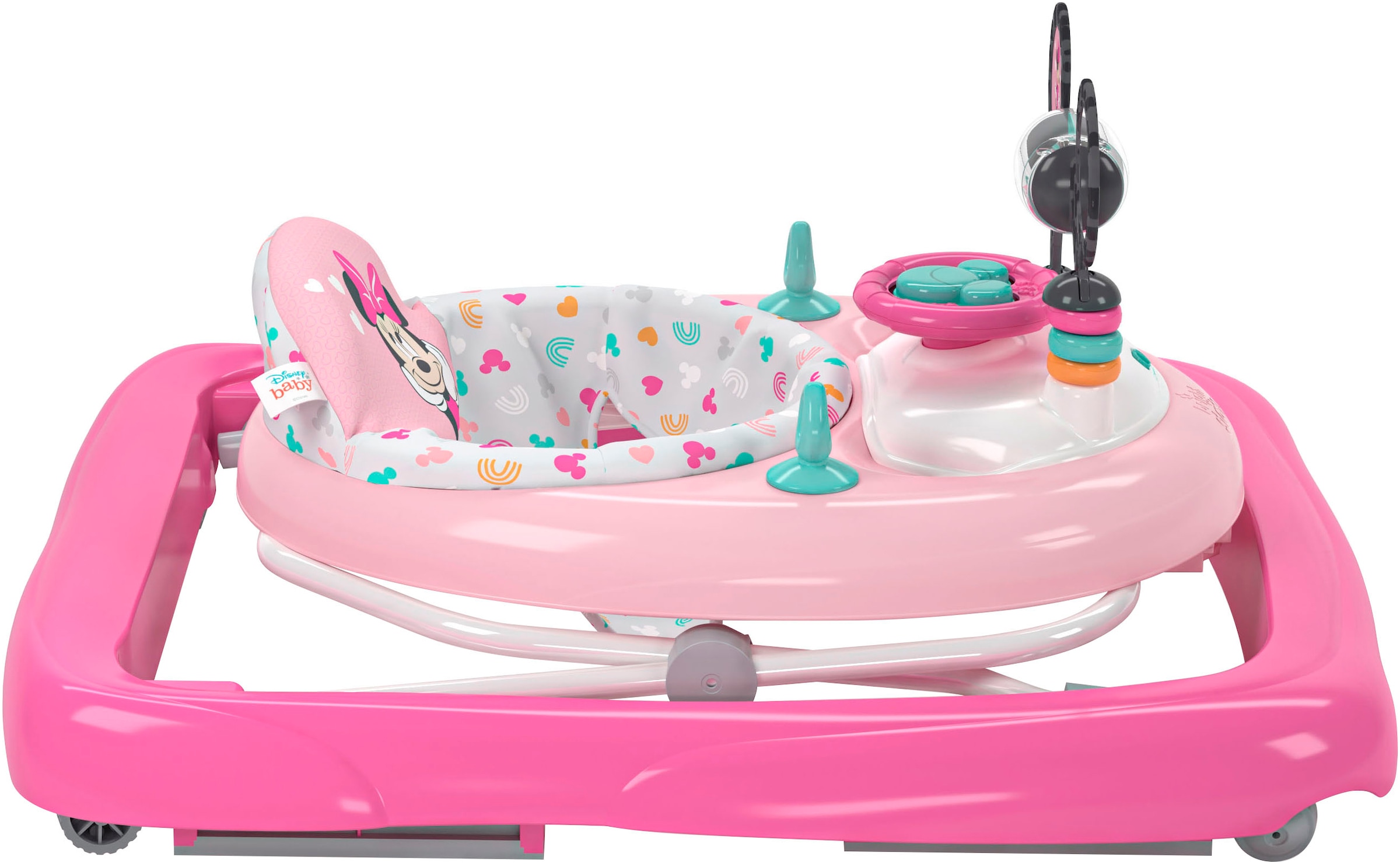 Bright Starts Lauflernhilfe »MINNIE MOUSE Tiny Trek™ Walker, Forever Besties™, 2-in-1 Walker« mit Licht und Sound