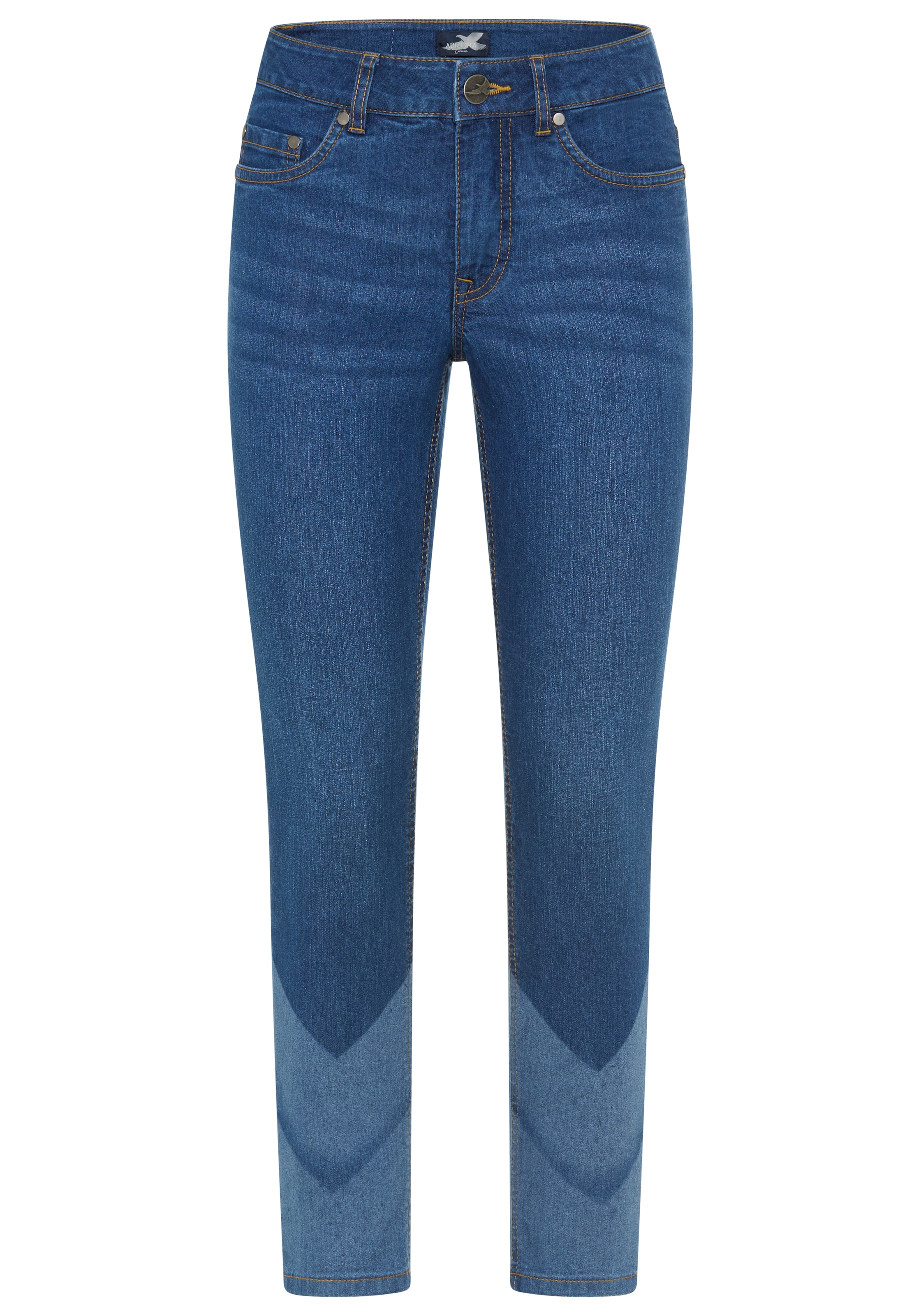 Arizona Jeans 7/8 schmale Beinform, 7/8-Länge, Slim Fit, aus elastischem Denim