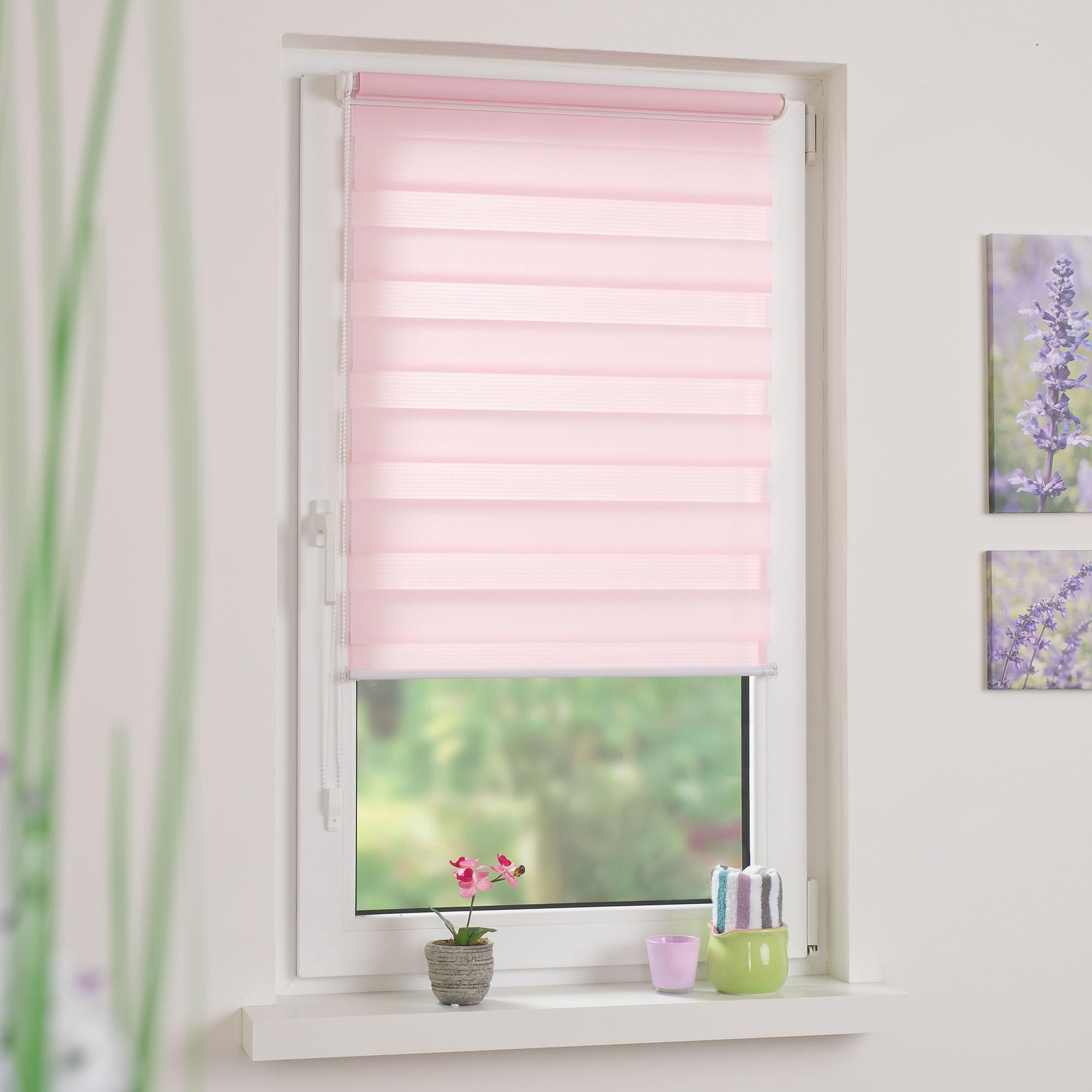 Liedeco Doppelrollo »Klemmfix-Duo-Rollo« Lichtschutz ohne Bohren 1 Stück