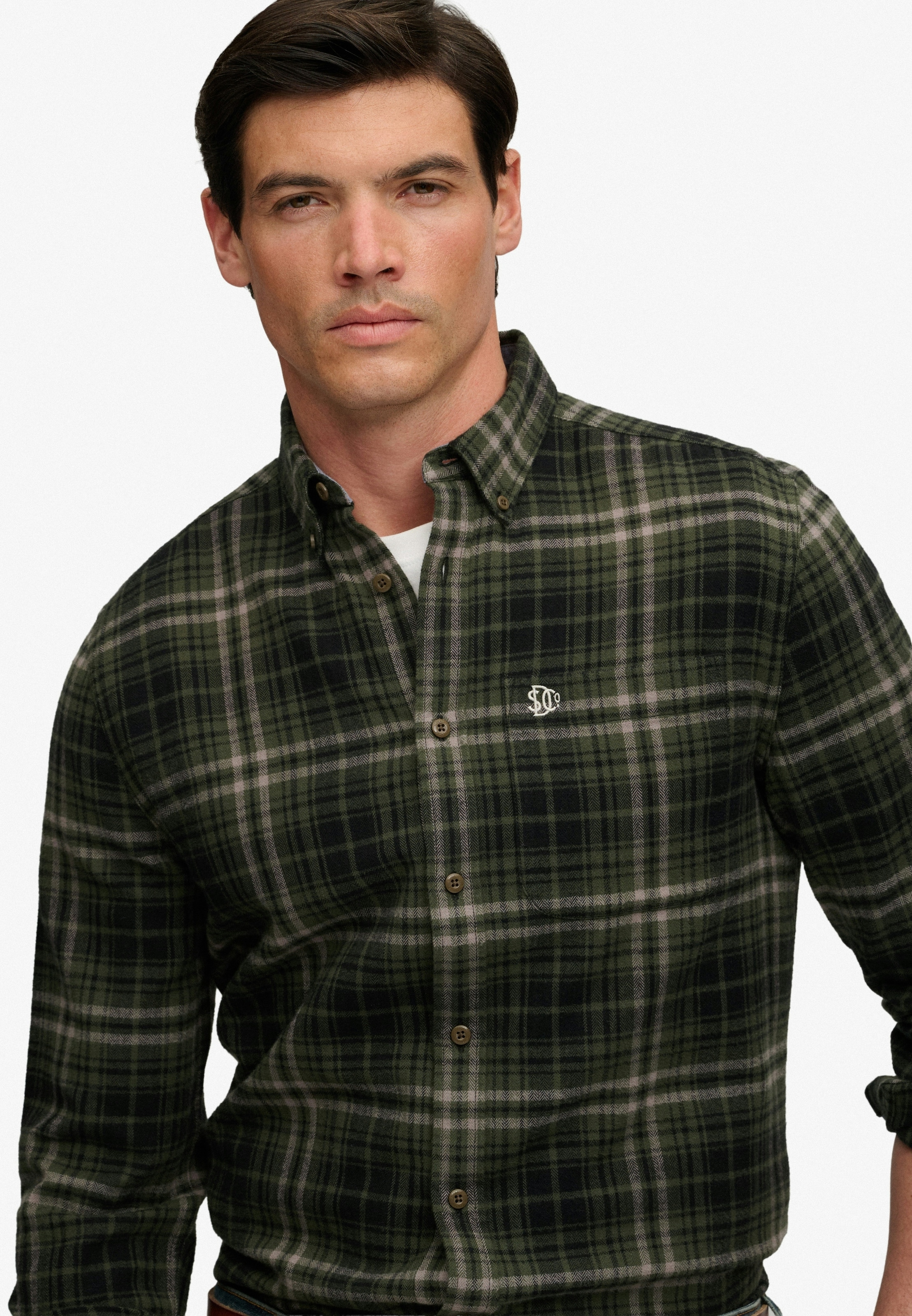 Superdry Langarmhemd »L/S COTTON LUMBERJACK SHIRT« Baumwolle, regular fit