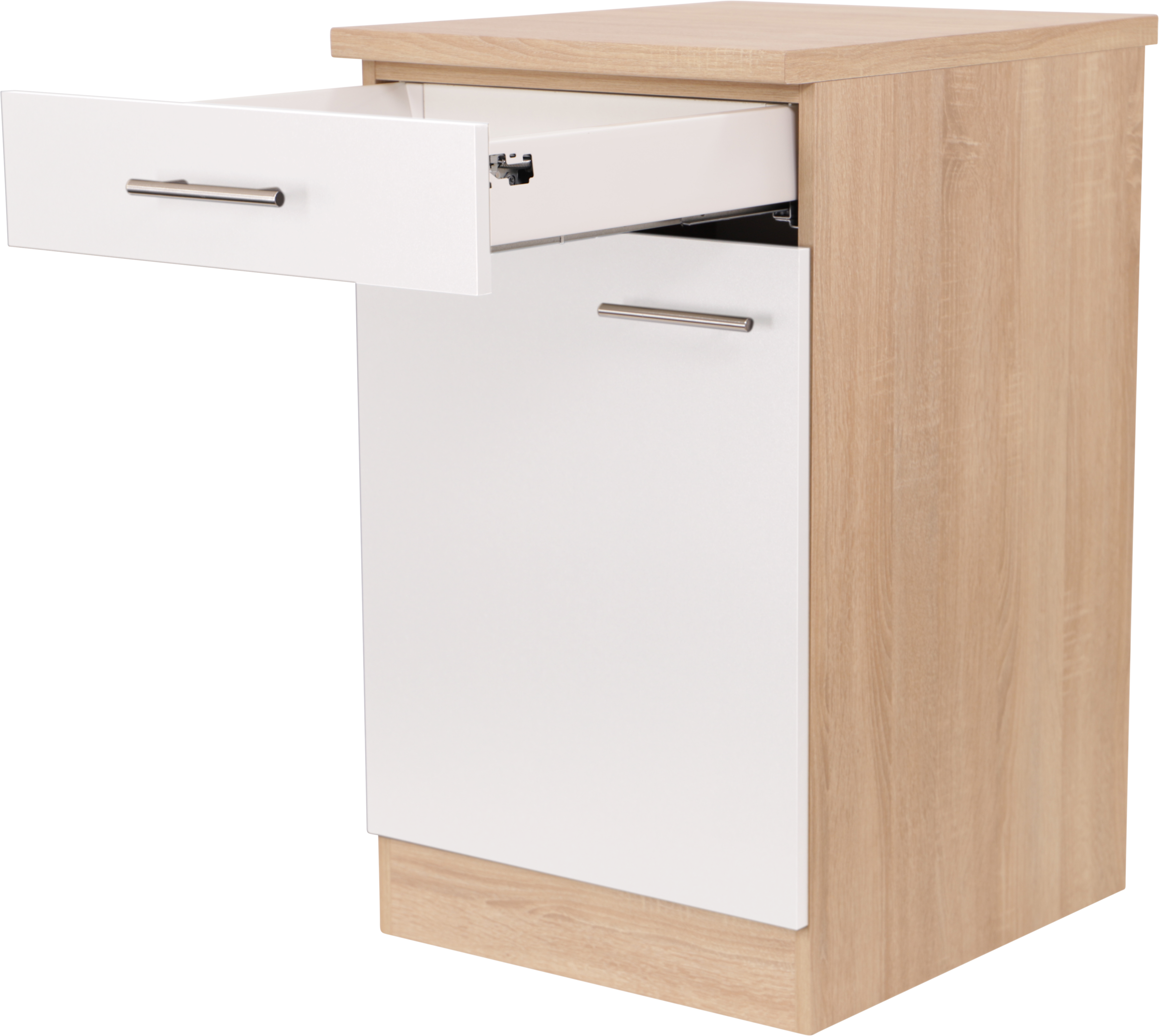 RESPEKTA Unterschrank »Merle« Breite 50 cm, Soft-Close, Griffe aus Metall, 85 cm Arbeitshöhe