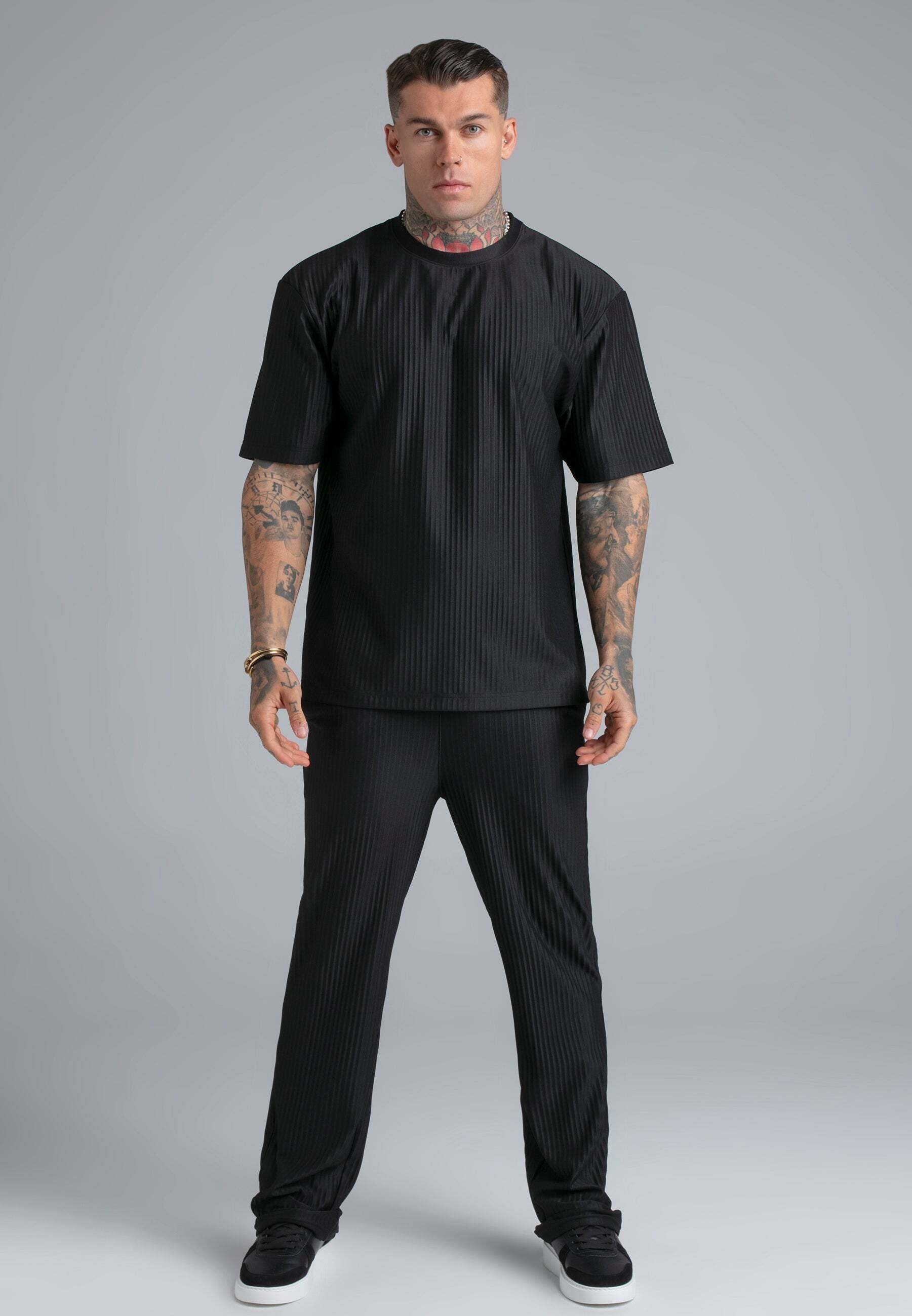 Siksilk T-Shirt »Siksilk T-Shirt Plisse«