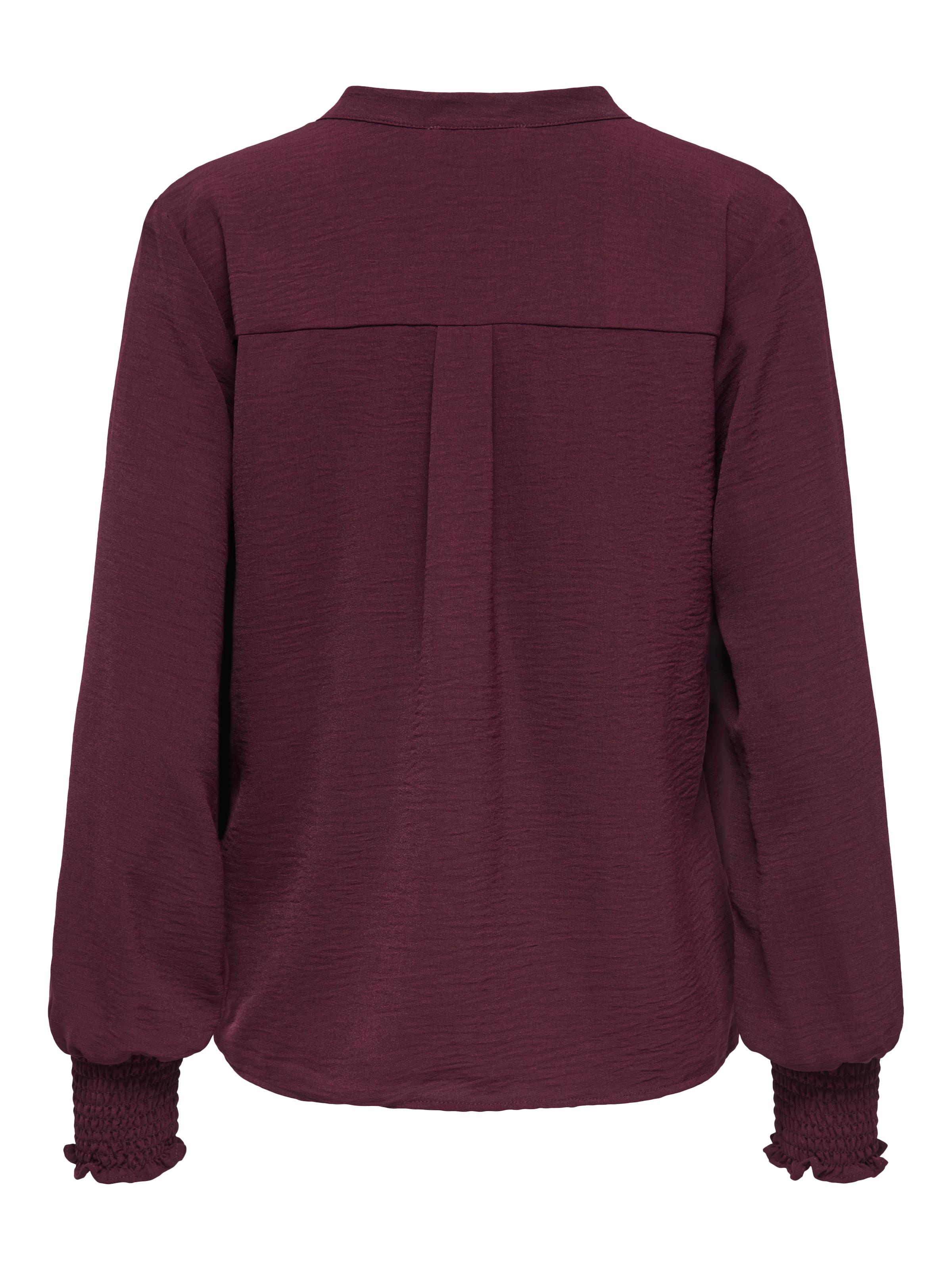 ONLY Chemisier »ONLMETTE V-NECK LS SMOCK TOP NOOS WVN« fibre synthétique, coupe régulière