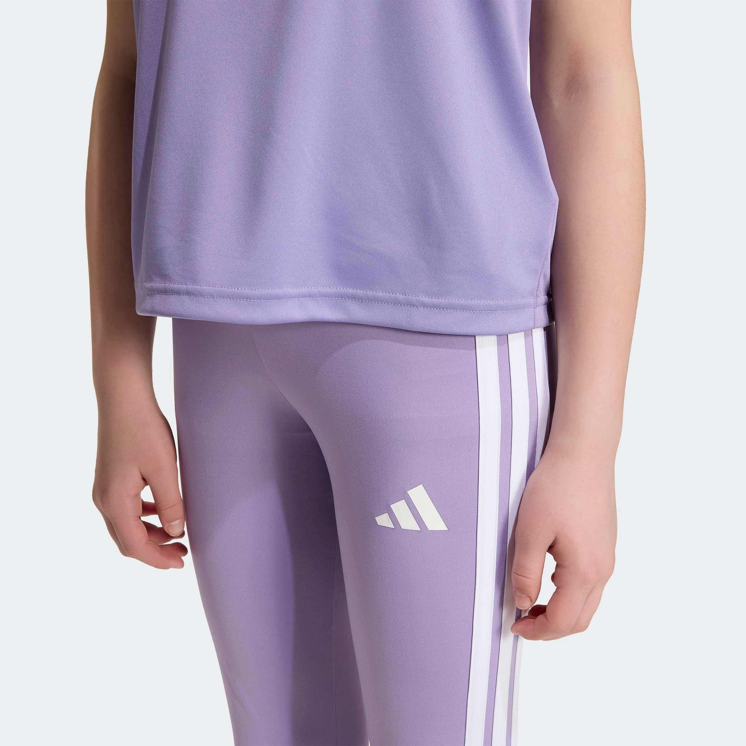 adidas Sportswear Caleçon d'entraînement »TRAIN ESSENTIALS 3-STREIFEN KIDS LEGGINGS«  pour enfants, avec technologie climacool®, en polyester