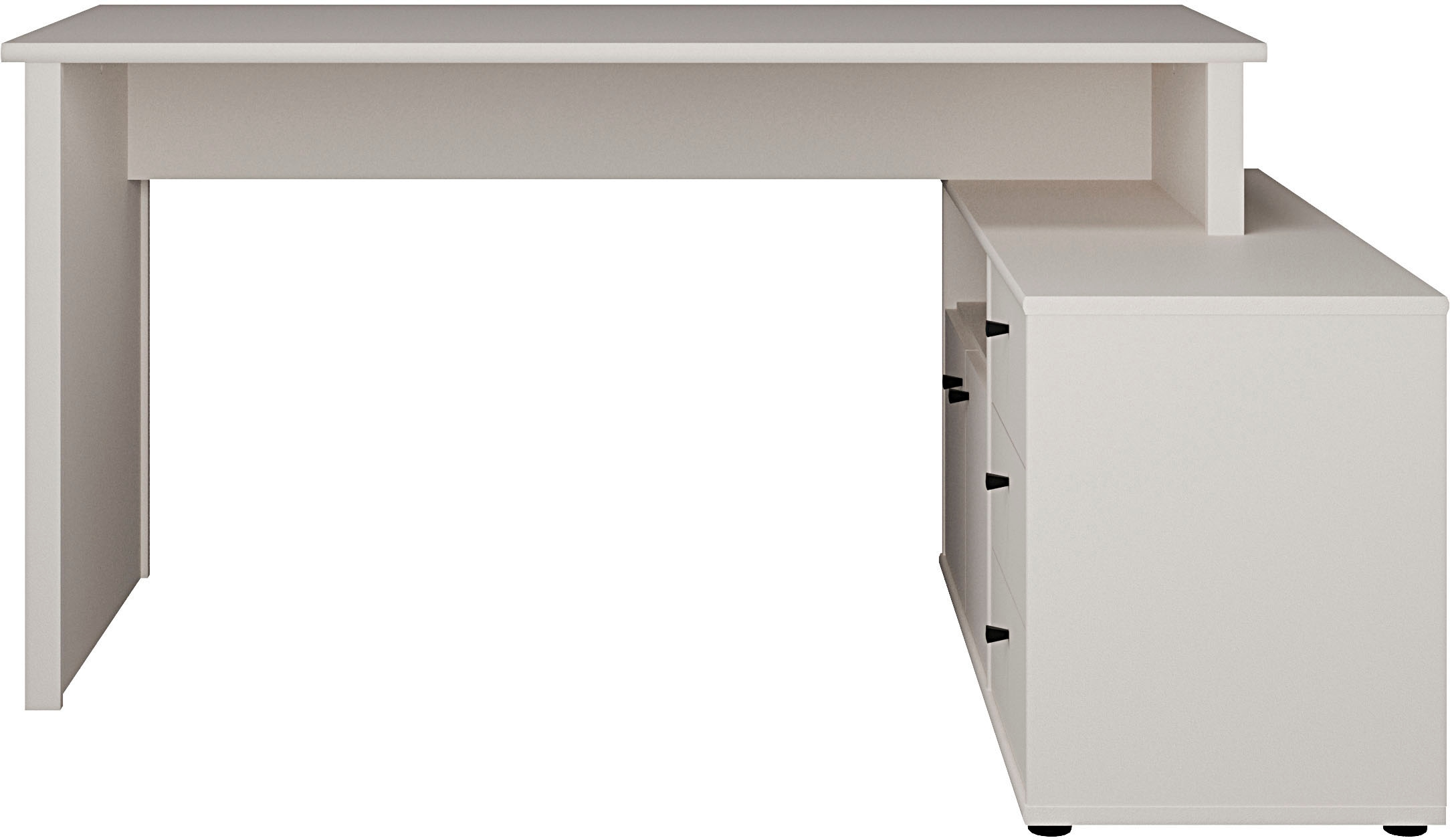 FORTE Bureau d'angle »Tempra« beaucoup de rangement, largeur 151 cm