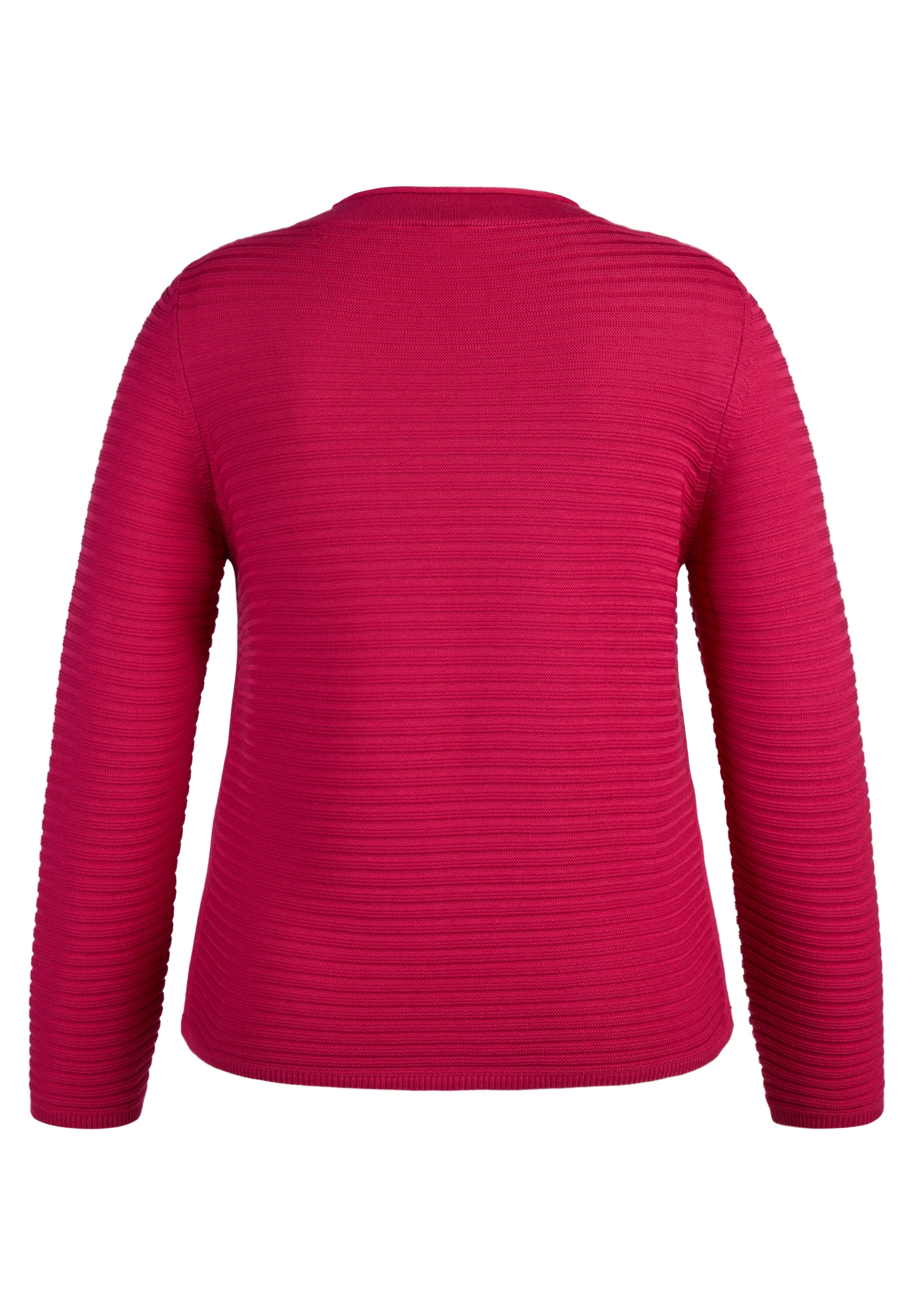 Rabe Pull à col rond mit Streifen Muster