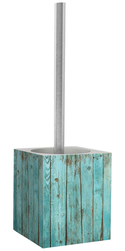 Sanilo Set d'accessoires de salle de bain »Lumber« bestehend aus WC-Sitz, Badteppich, Stöpsel, Seifenspender, WC-Bürste