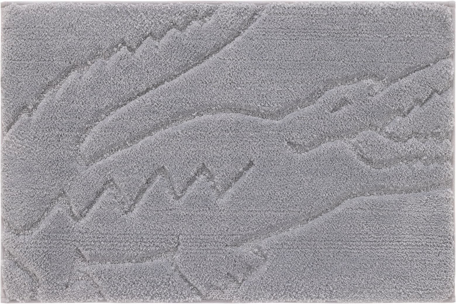 Lacoste Badematte »»LHERITAGE«« Höhe 20 mm schnell trocknend hochwertige Badematte in Grösse 50x80 cm