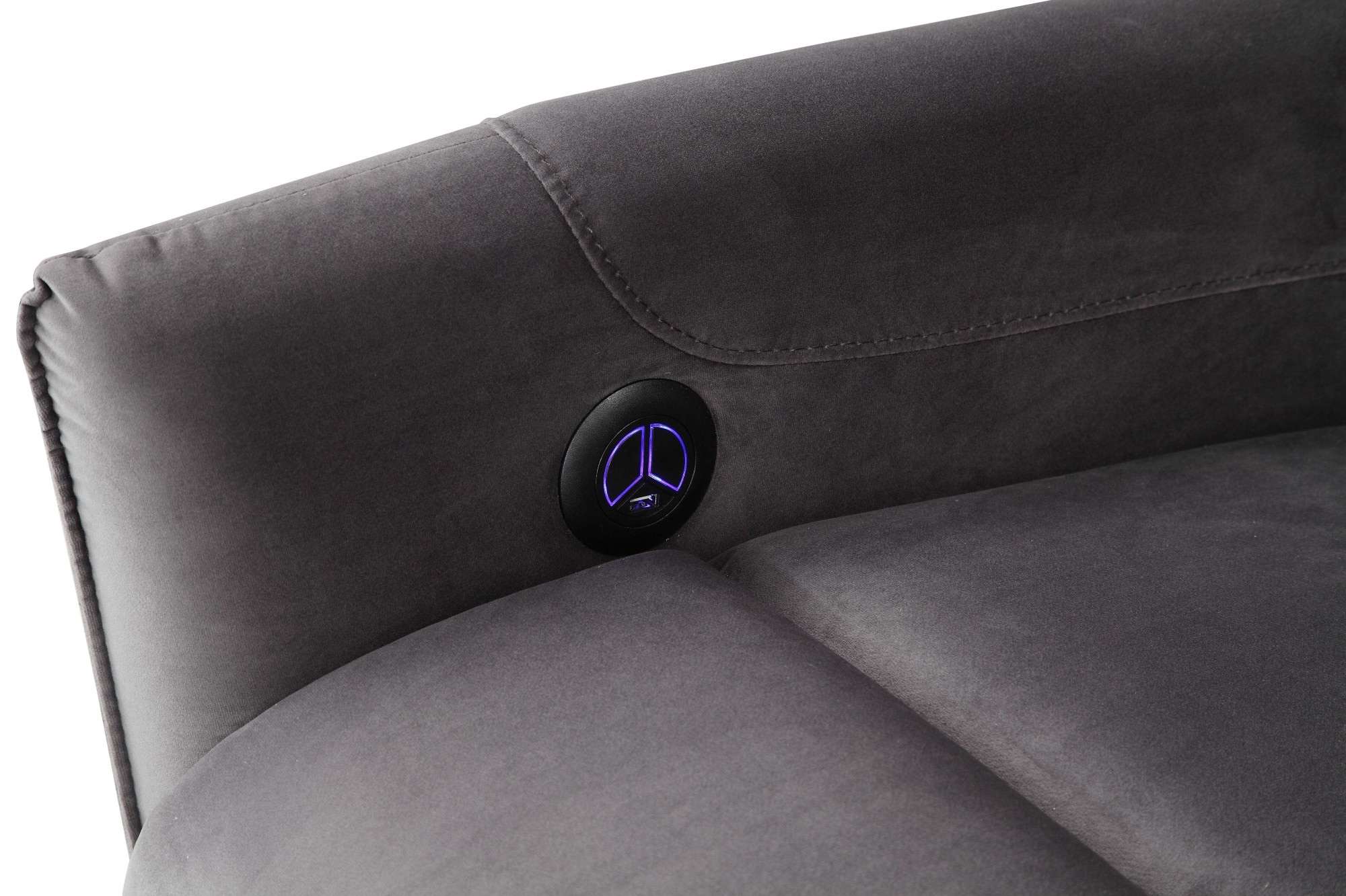 Home affaire Fauteuil de relaxation »Pineto, TV-Sessel mit Schlaffunktion« fonction relaxation, salon, librement positionnable et connexion USB