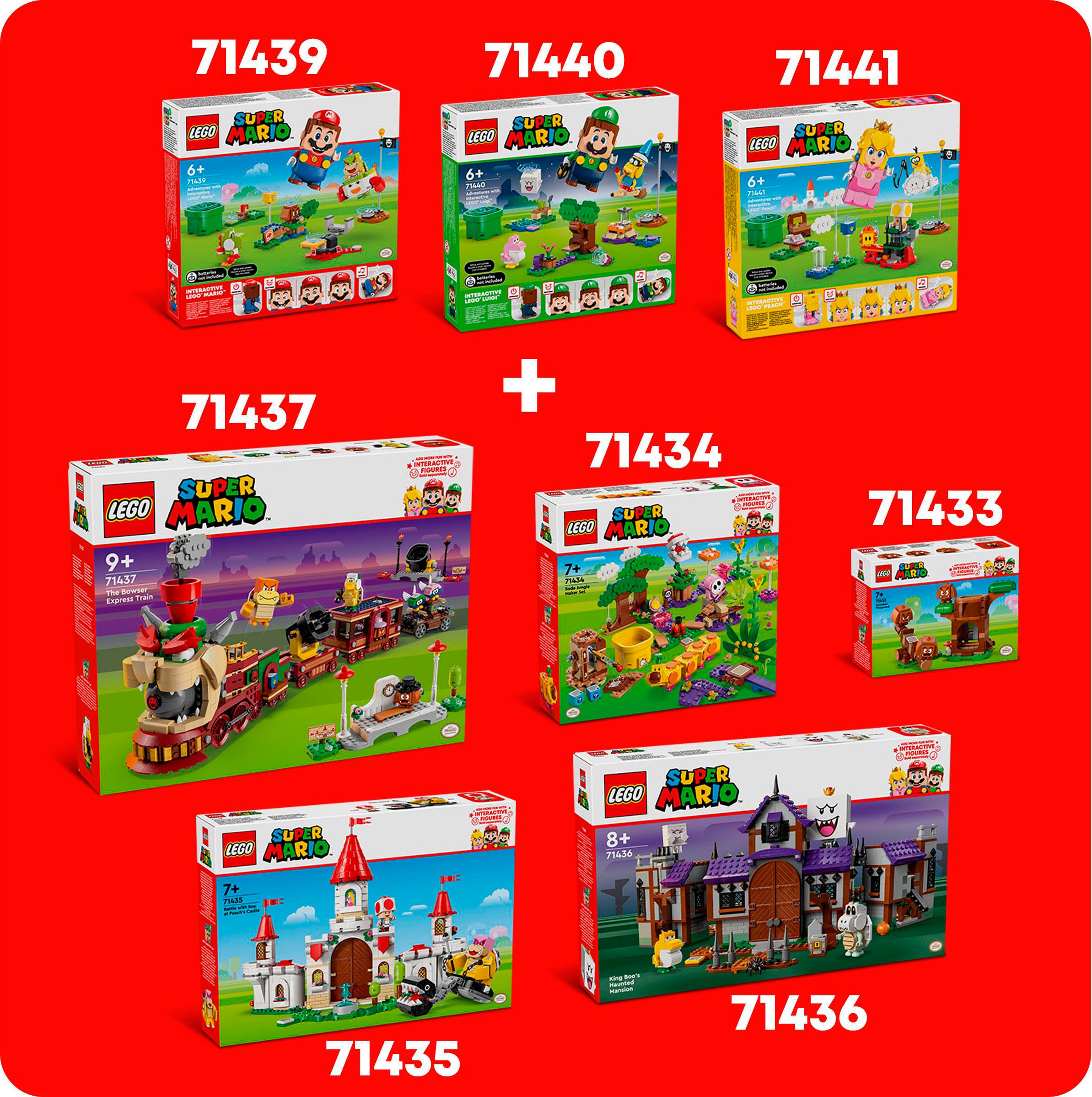 LEGO® Konstruktionsspielsteine »Abenteuer mit der interaktiven LEGO® Peach™ (71441), LEGO Super Mario« Made in Europe