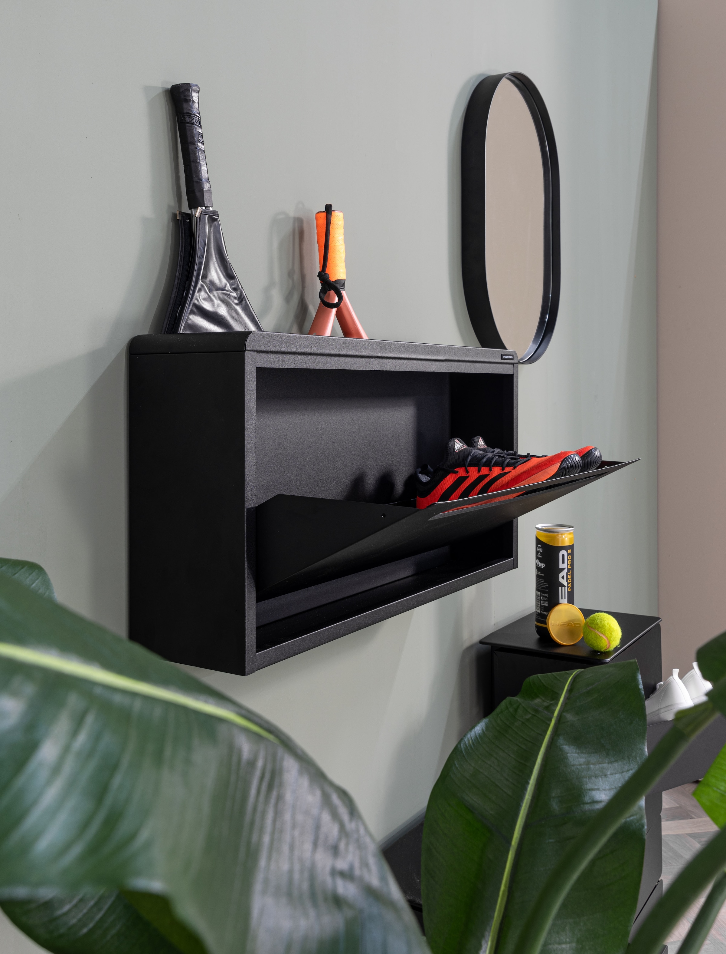 Spinder Design Armoire à chaussures »SPORTIVA« armoire à chaussures en acier pour chaussures de sport et accessoires