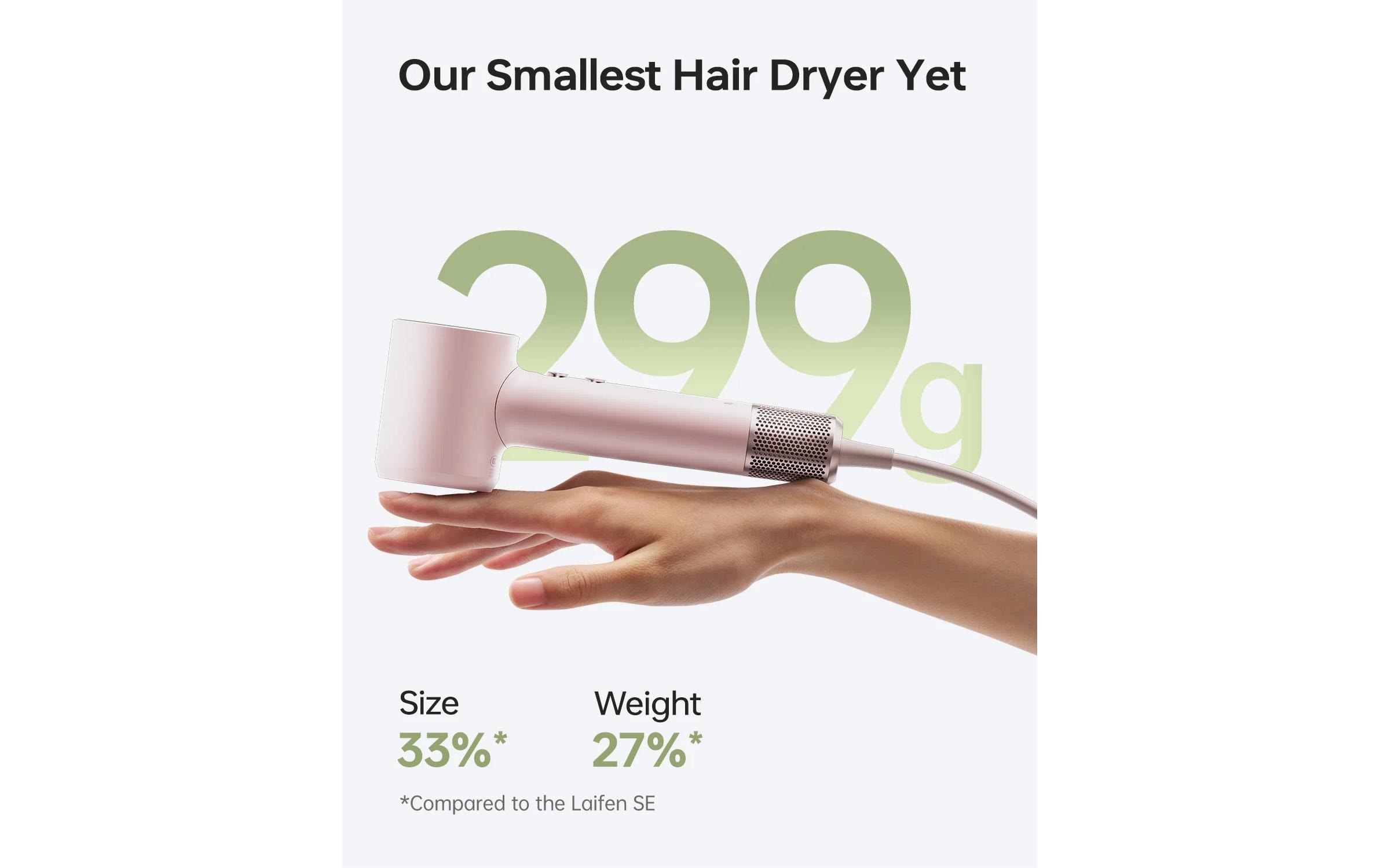 laifen Sèche-cheveux »Mini (1 Aufsatz + 1 Beutel)«