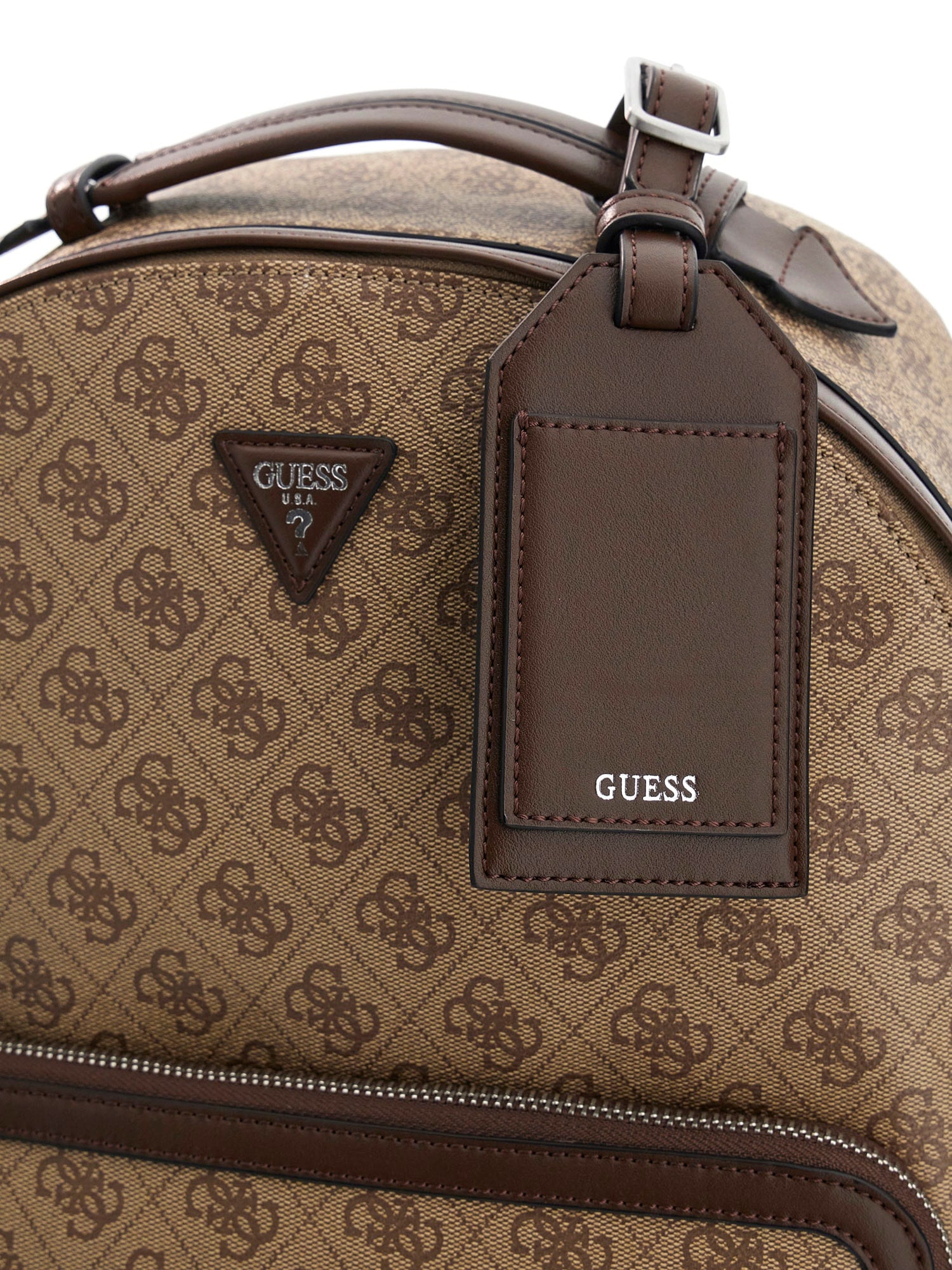 Guess Sac à dos »MILANO BACKPACK« Cityrucksack, Freizeitrucksack mit Reissverschluss-Vordertasche