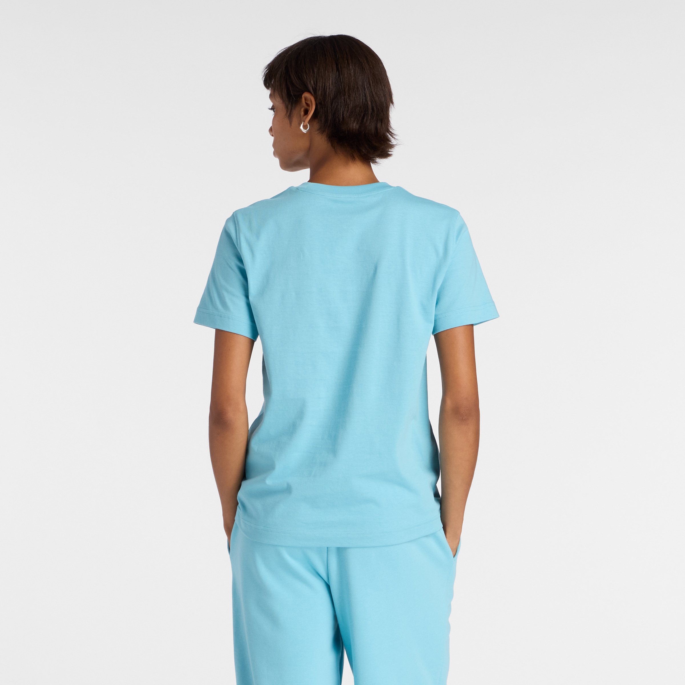 New Balance T-shirt »SPORT ESSENTIALS JERSEY T-SHIRT« für Erwachsene, Kurzarm, für Alltag, aus Baumwolle