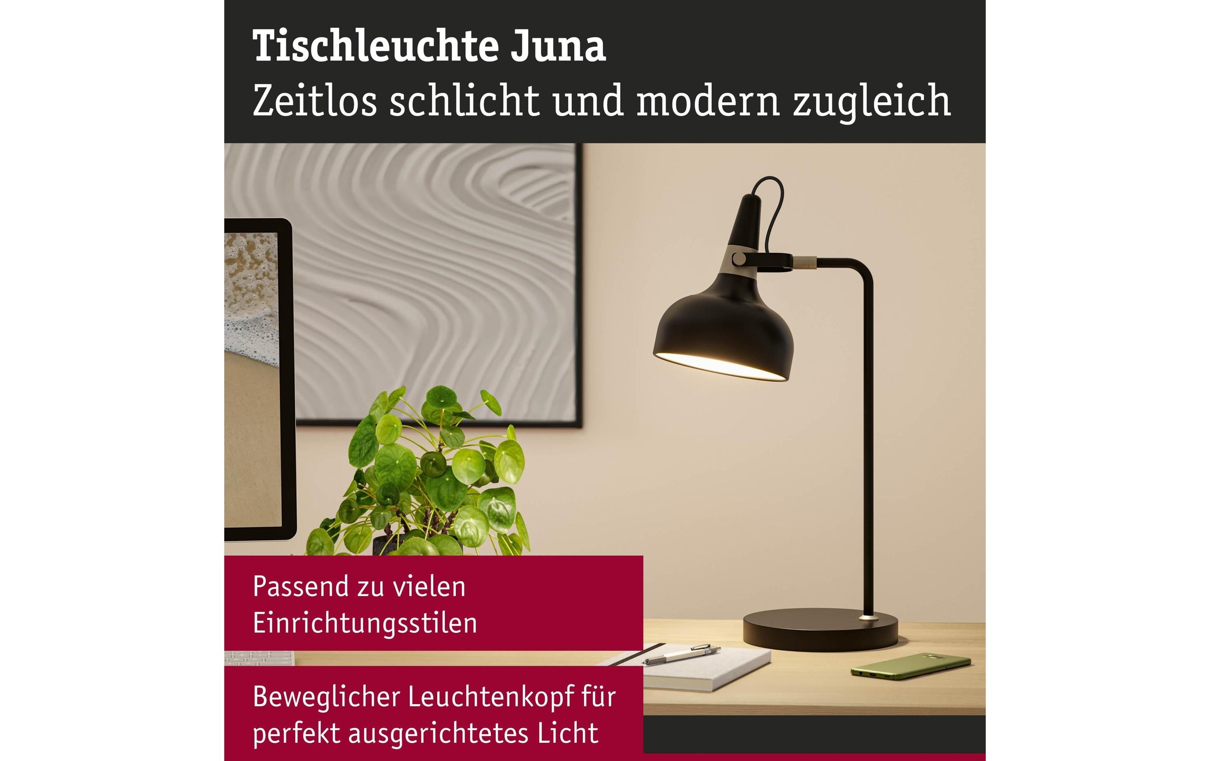 Paulmann Tischleuchte »Paulmann Neordic Tischleuchte E14« E14