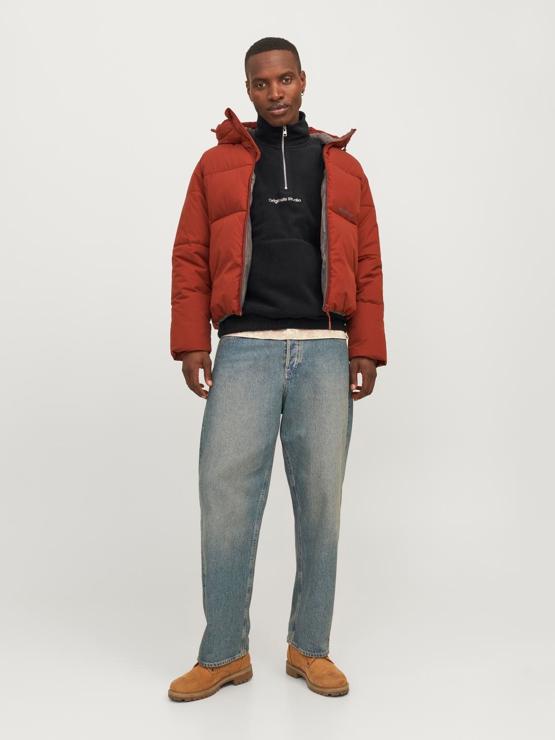 Jack & Jones Sweatshirt »JORVESTERBRO FLEECE QUARTER ZIP NOOS«
