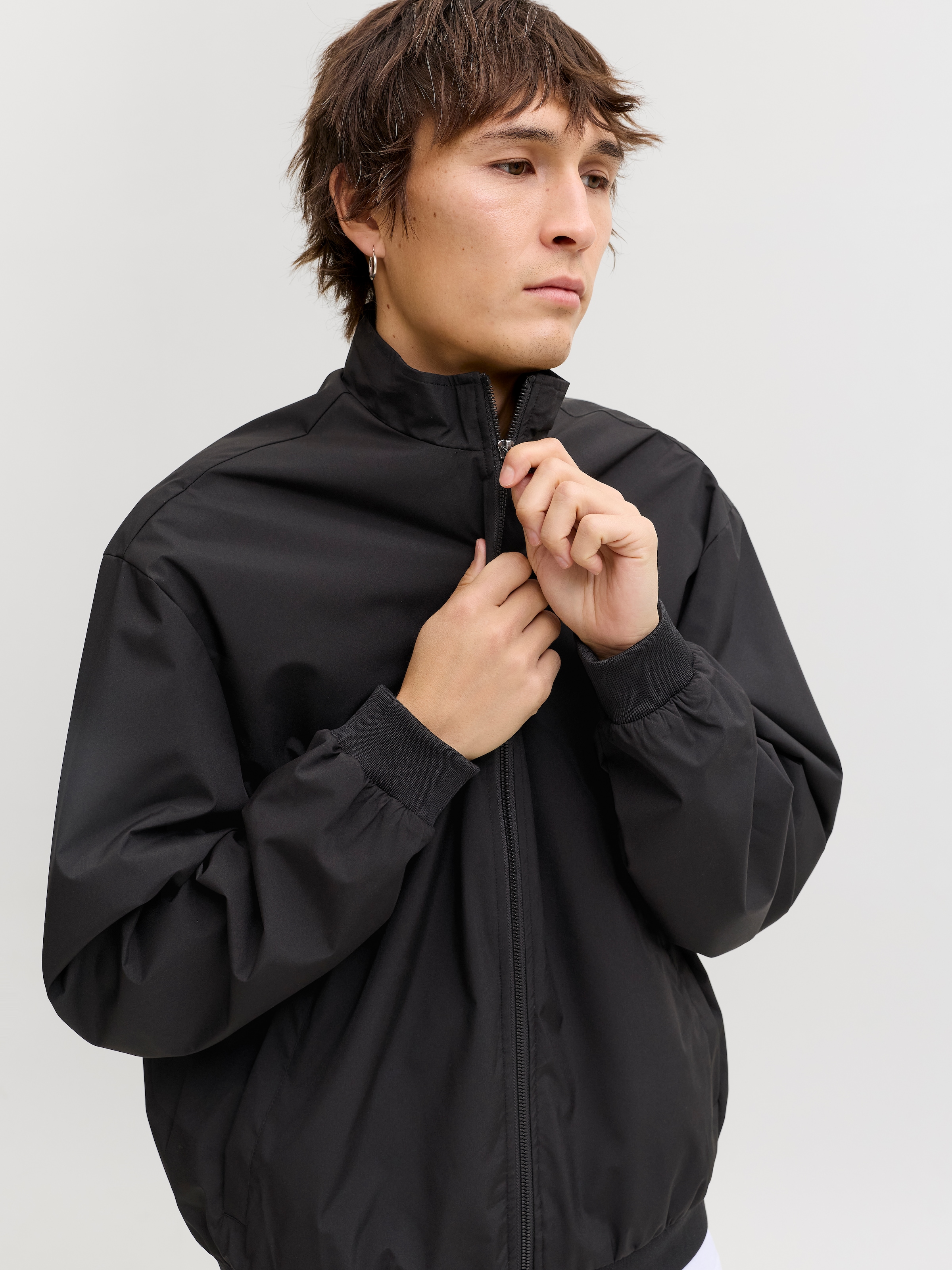 Jack & Jones Veste bomber »JJECHARGE STAND COLLAR BOMBER NOOS« avec col montant