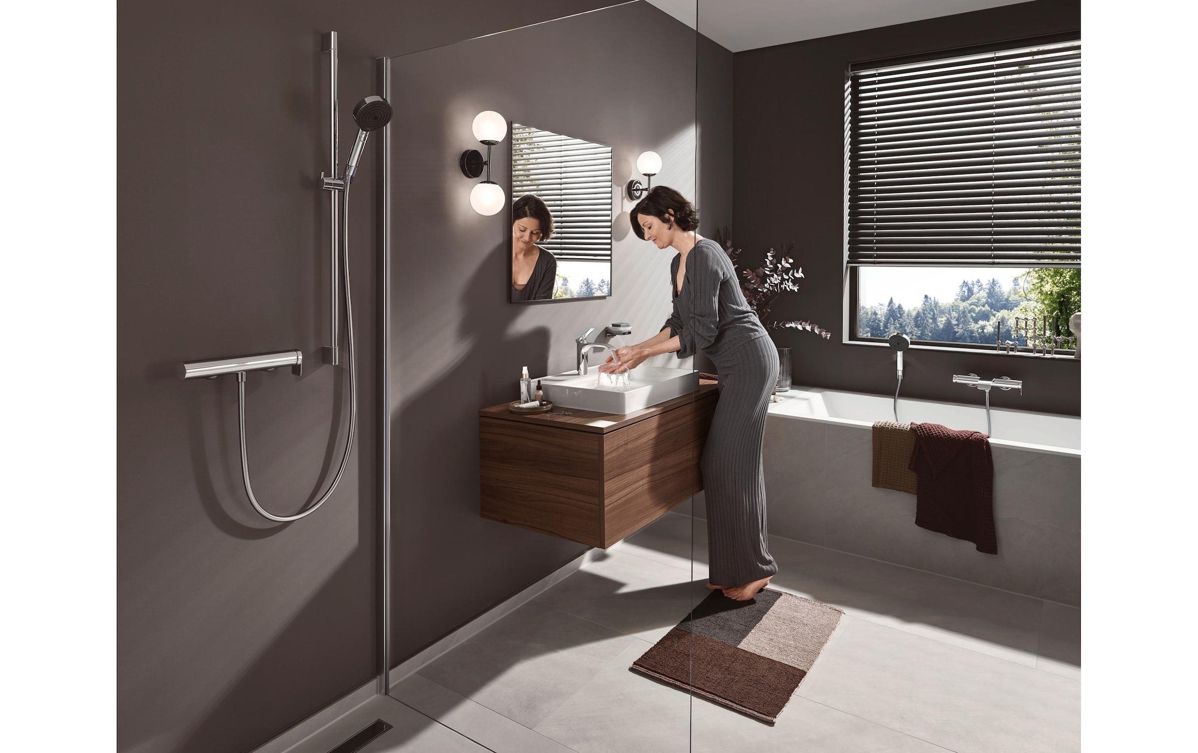 hansgrohe Handbrause »Pulsify Select S« 10,5cm, 3 Strahlarten Activation