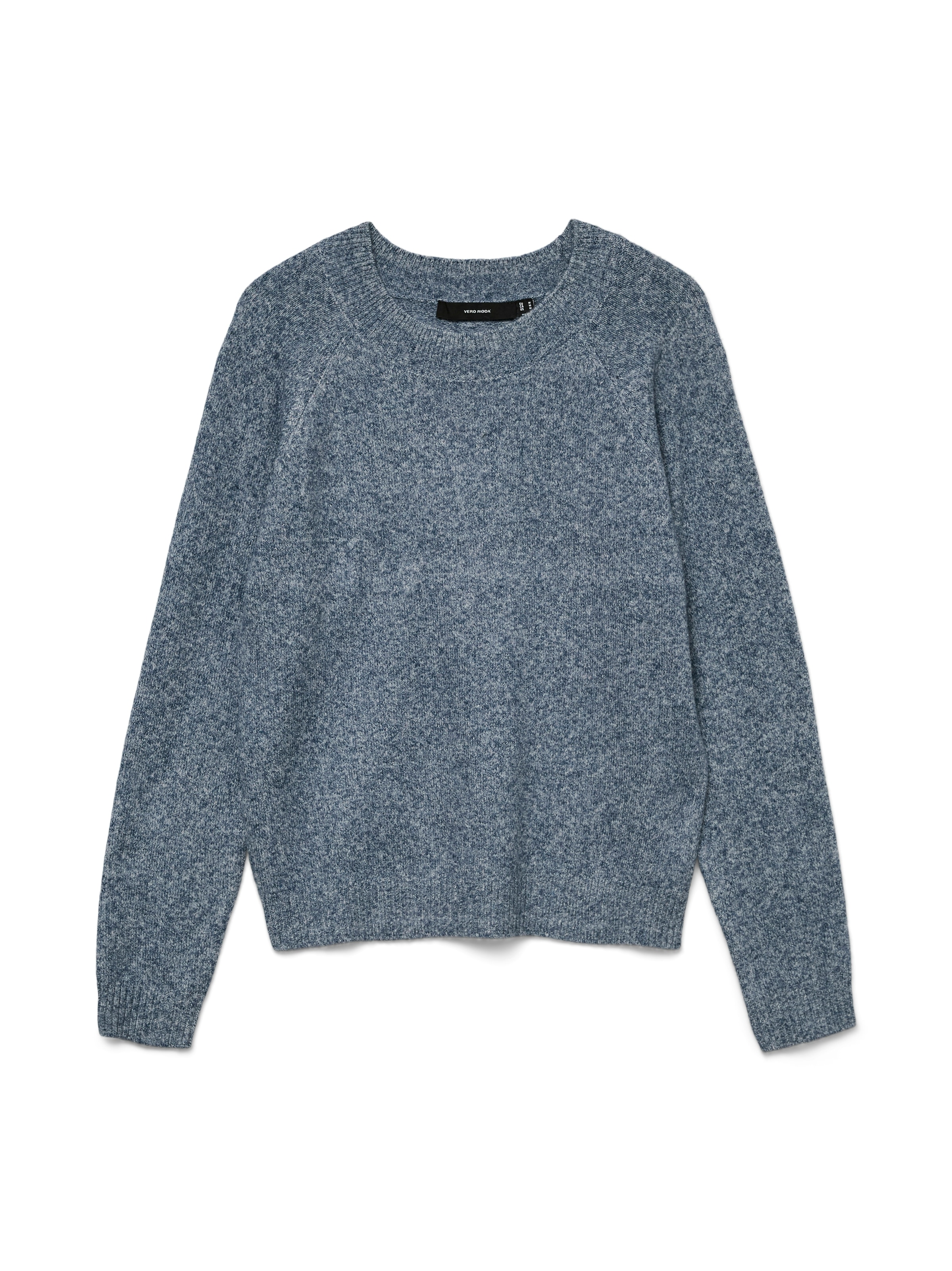 Vero Moda Pull à col rond »VMDOFFY LS O-NECK BLOUSE GA NOOS« Materialmix, regular fit