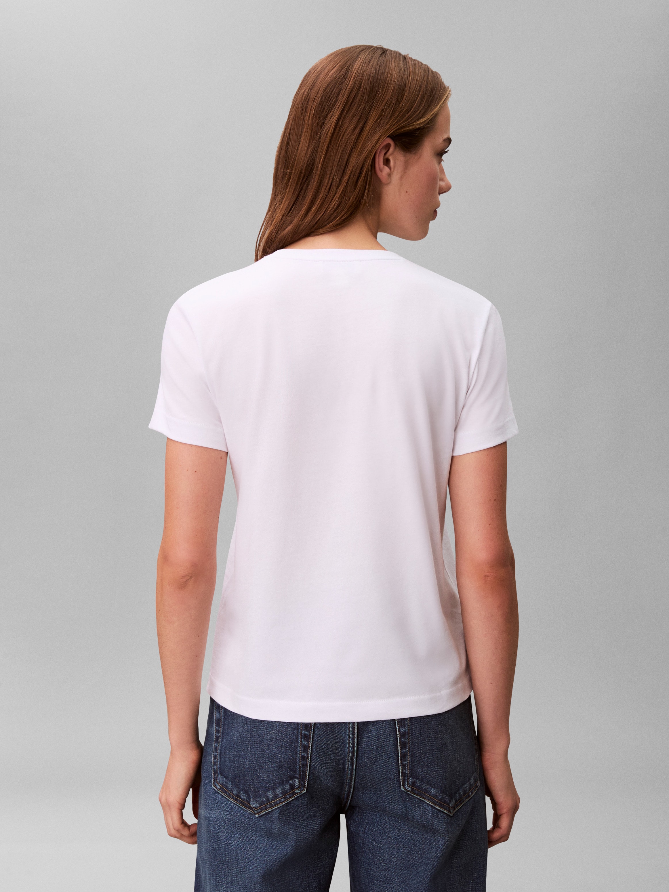 Calvin Klein T-shirt »MONOLOGO CN 2 PACK TEE« Paquet, pack de 2, 2 , inscription logo