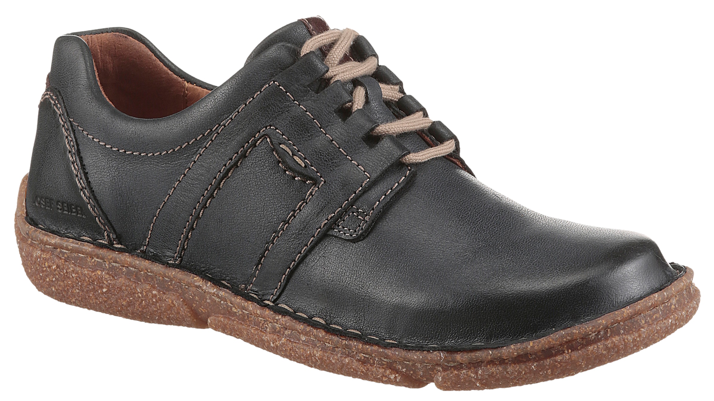Josef Seibel Schnürschuh »Neele 44«  Freizeitschuh, Komfortschuh mit Wechselfussbett aus Leder