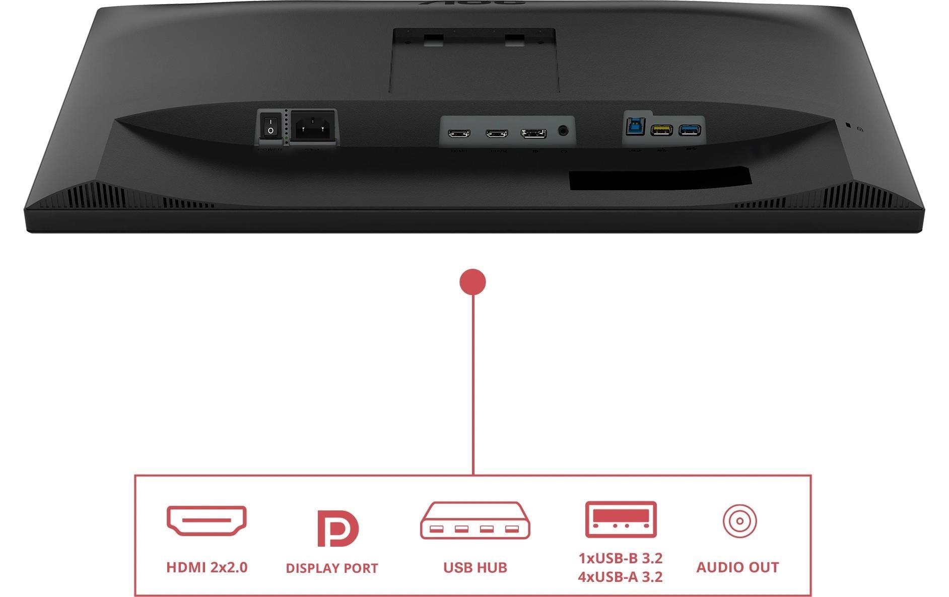 AOC Moniteur de jeu »U27E3UF« 68,58 cm/27 ″  3840 x 2160 px 60 Hz