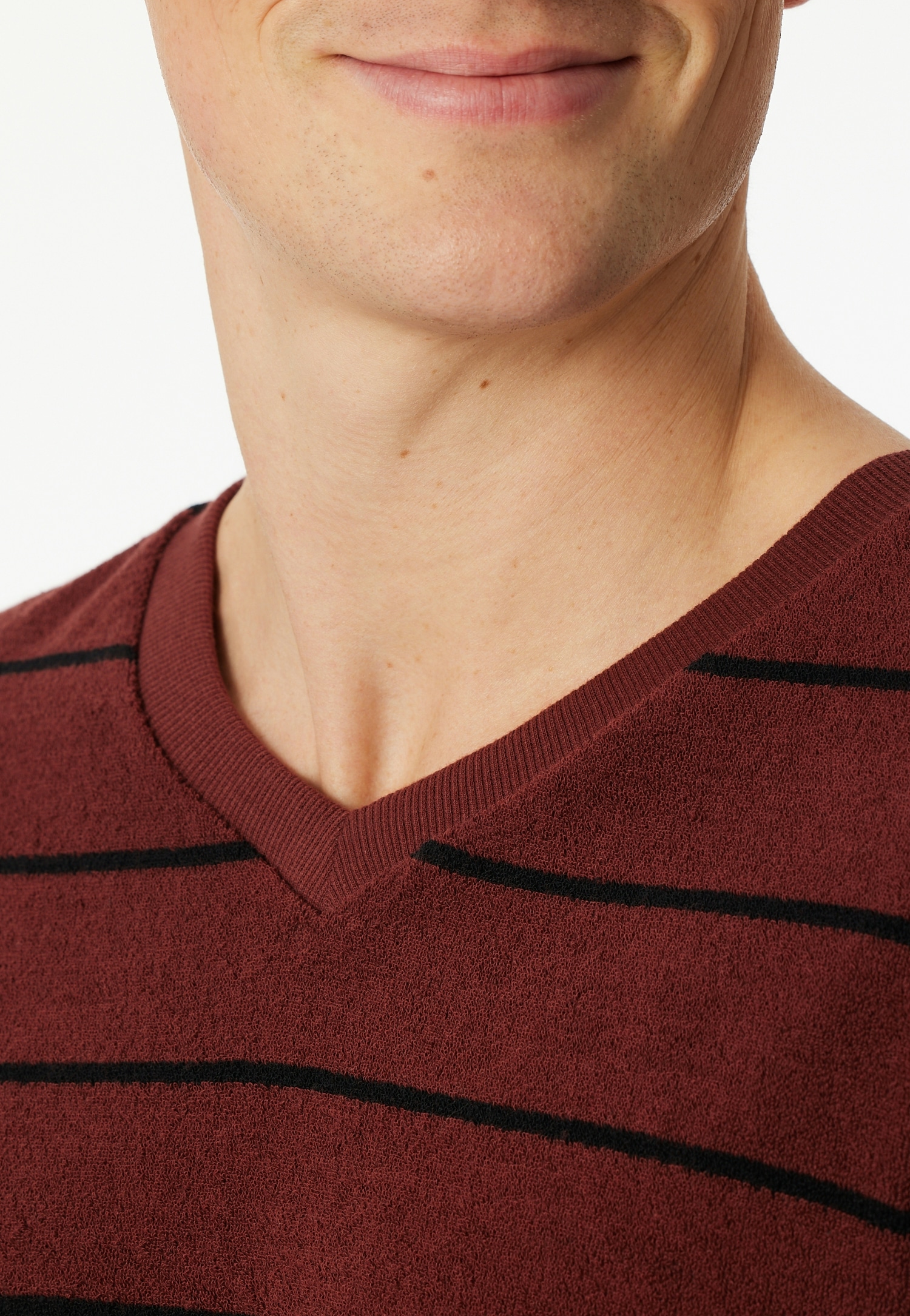 Schiesser Pyjama »Casual Nightwear« 2 pièces seitliche Taschen, wärmend, Frottee, V-Ausschnitt, Langarm