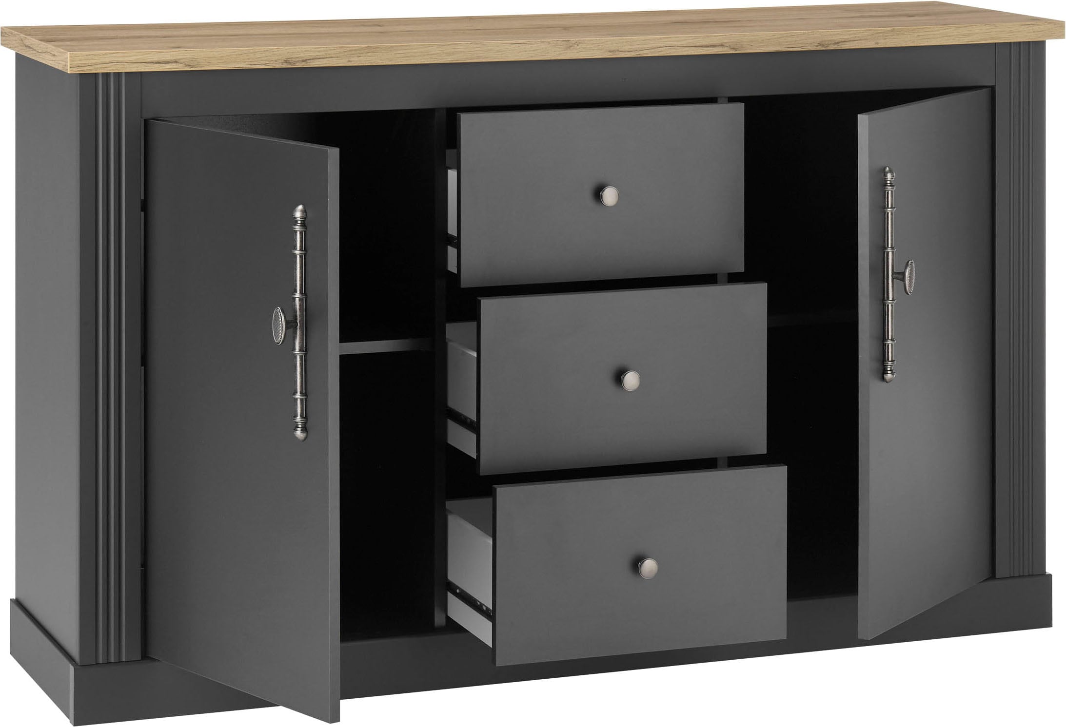 GOODproduct Sideboard »WESTMINSTER TOPSELLER!« Breite ca. 146 cm,  im romantischen Landhausstil