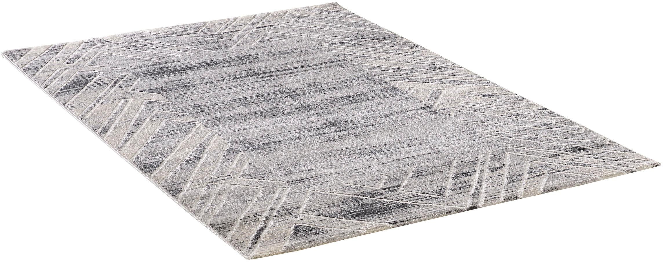 Sanat Teppich »Harmony 3209« rechteckig 12 mm Höhe Wohnzimmer, Kurzflor, modern, Schlafzimmer