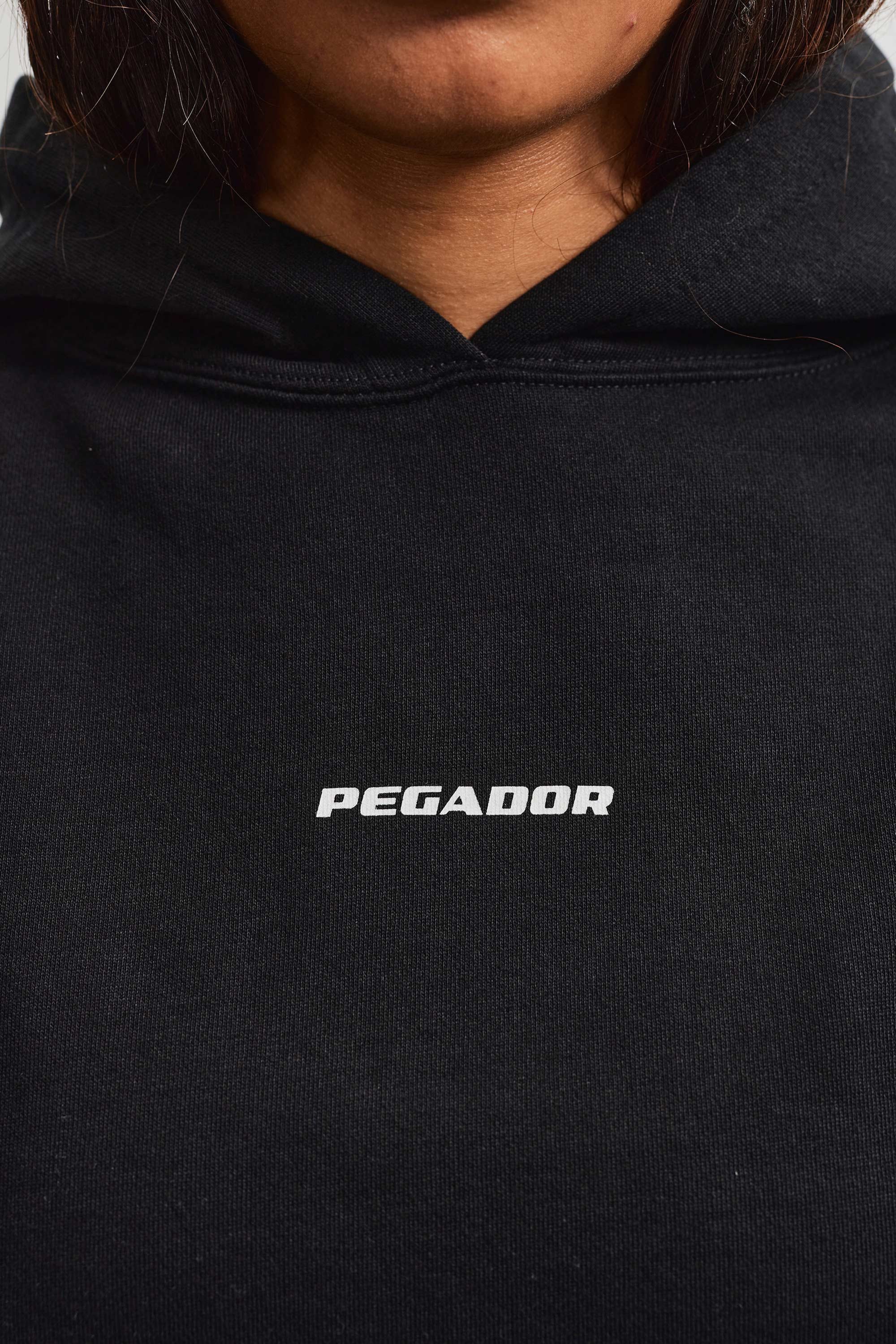 PEGADOR Sweat à capuche »ATNA LOGO OVERSIZED HOODIE«, mélange de coton, oversize
