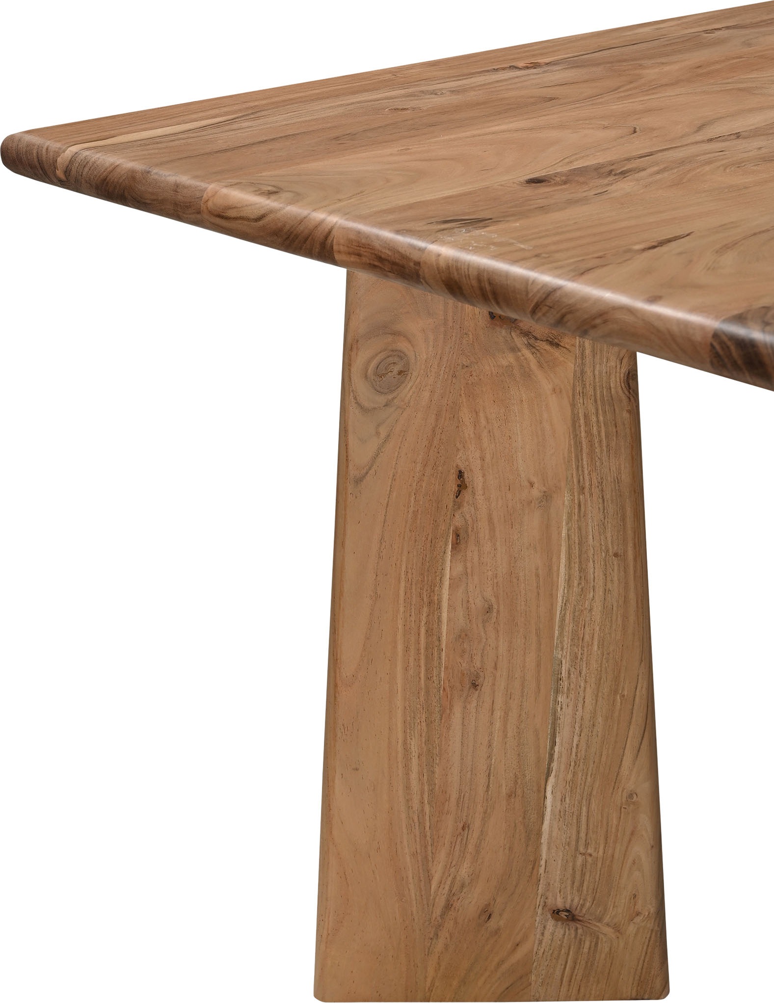 SIT Esstisch »Jakarta aus Akazie 200x100 cm mit asymmetrischem Holzgestell« 3 cm starke Akazienplatte mit abgerundeten Kanten