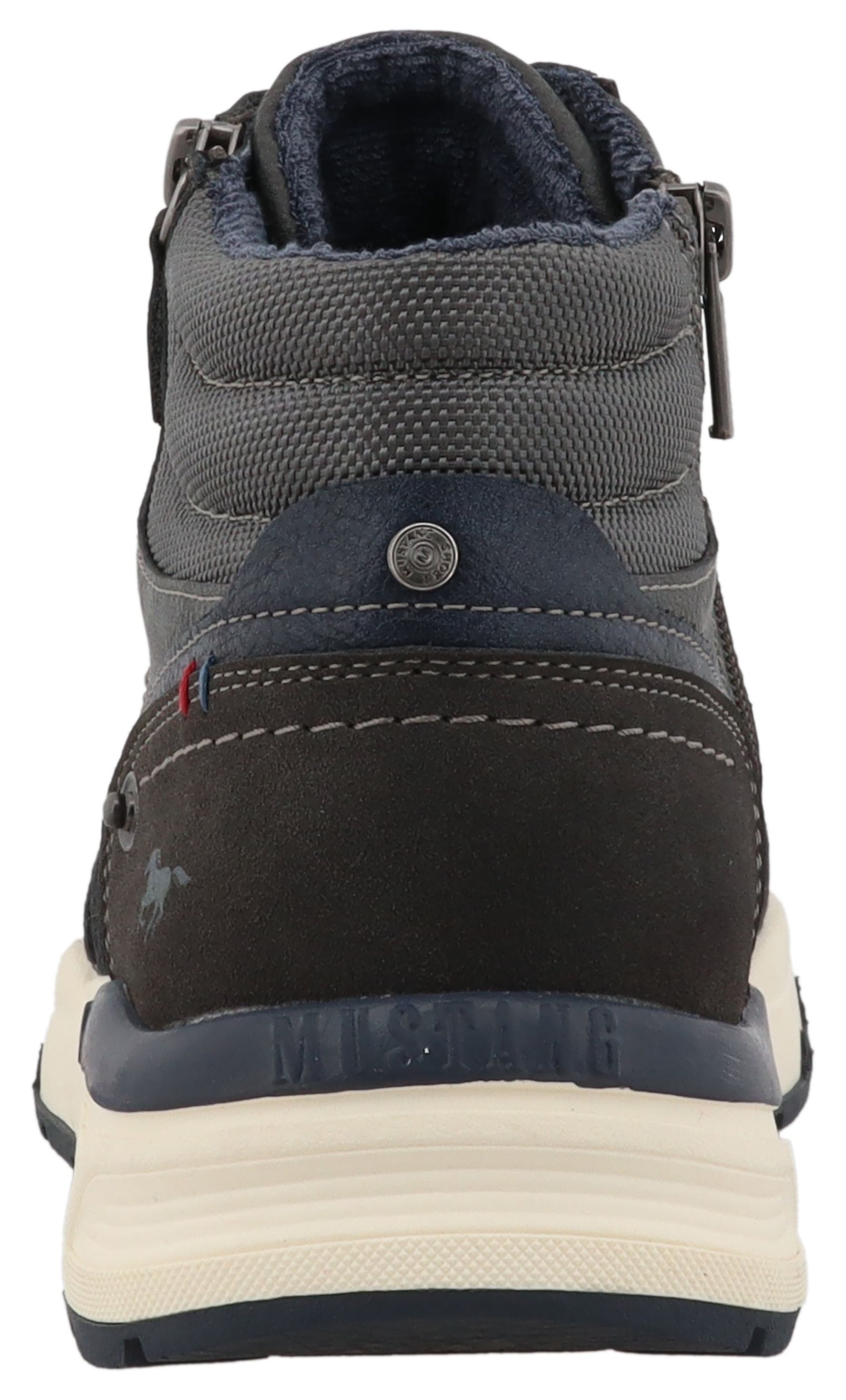 Mustang Shoes Sneakers »Mart«  baskets montantes, bottines à lacets avec fermeture éclair