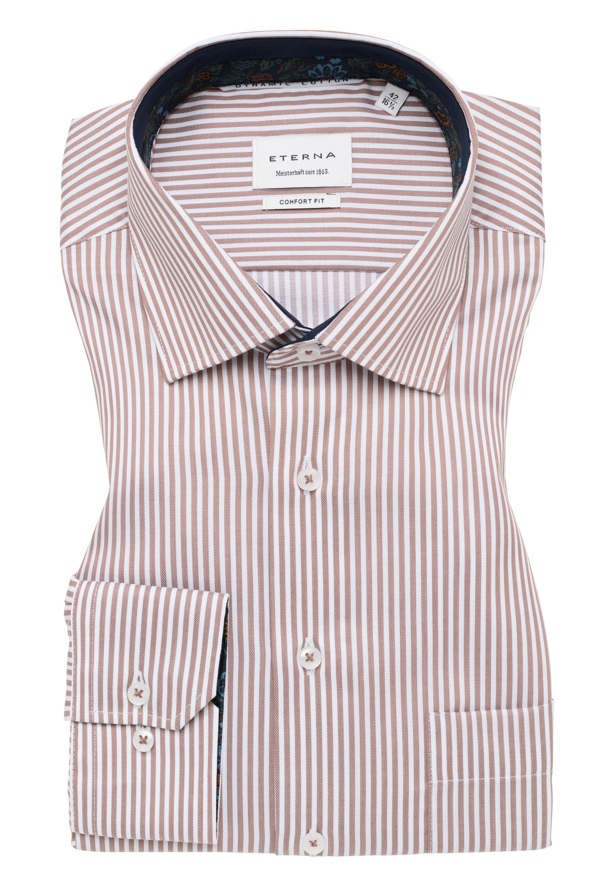 Eterna Langarmhemd »COMFORT FIT«, NON IRON (bügelfrei)
