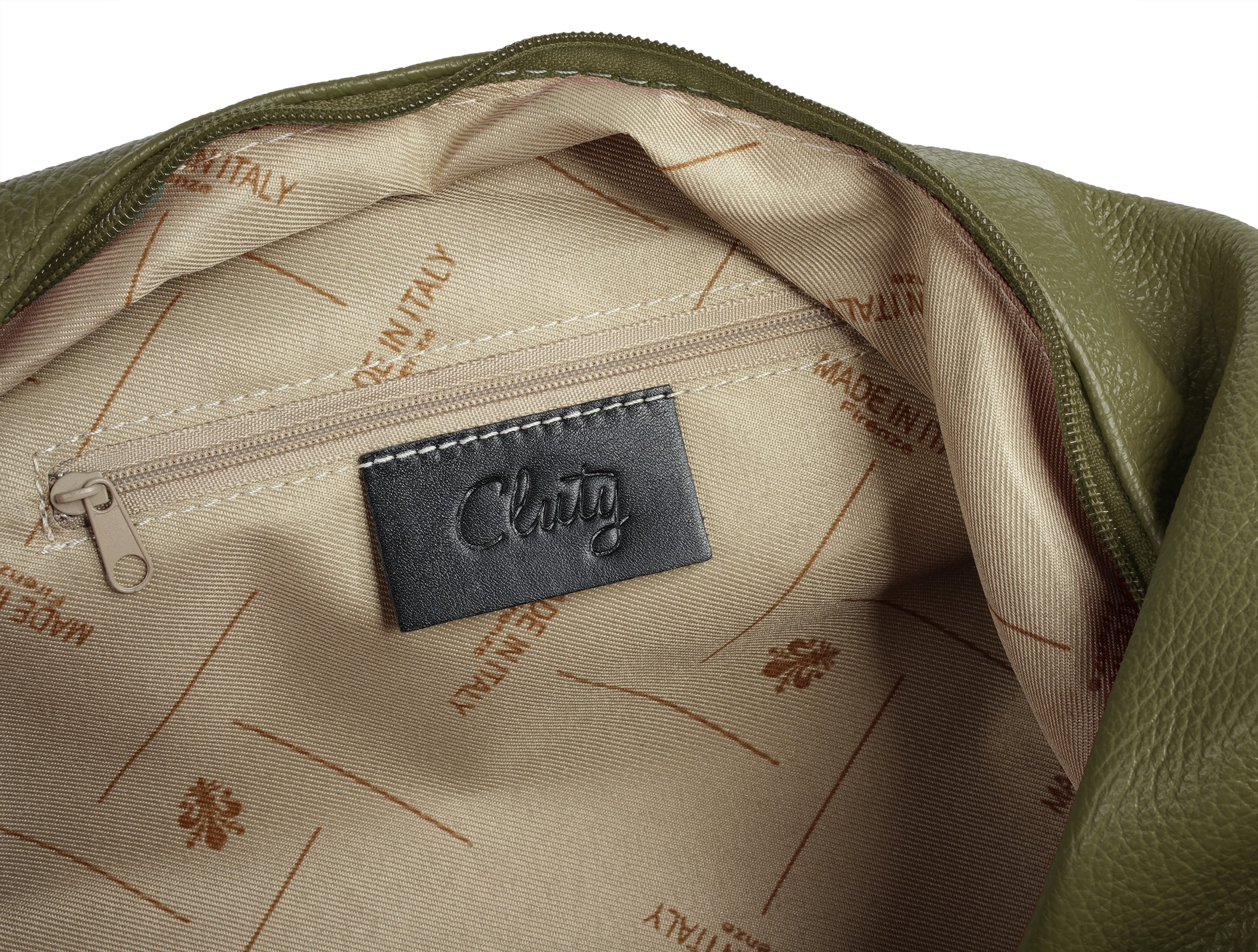 Cluty Shopper echt Leder, Made in Italy