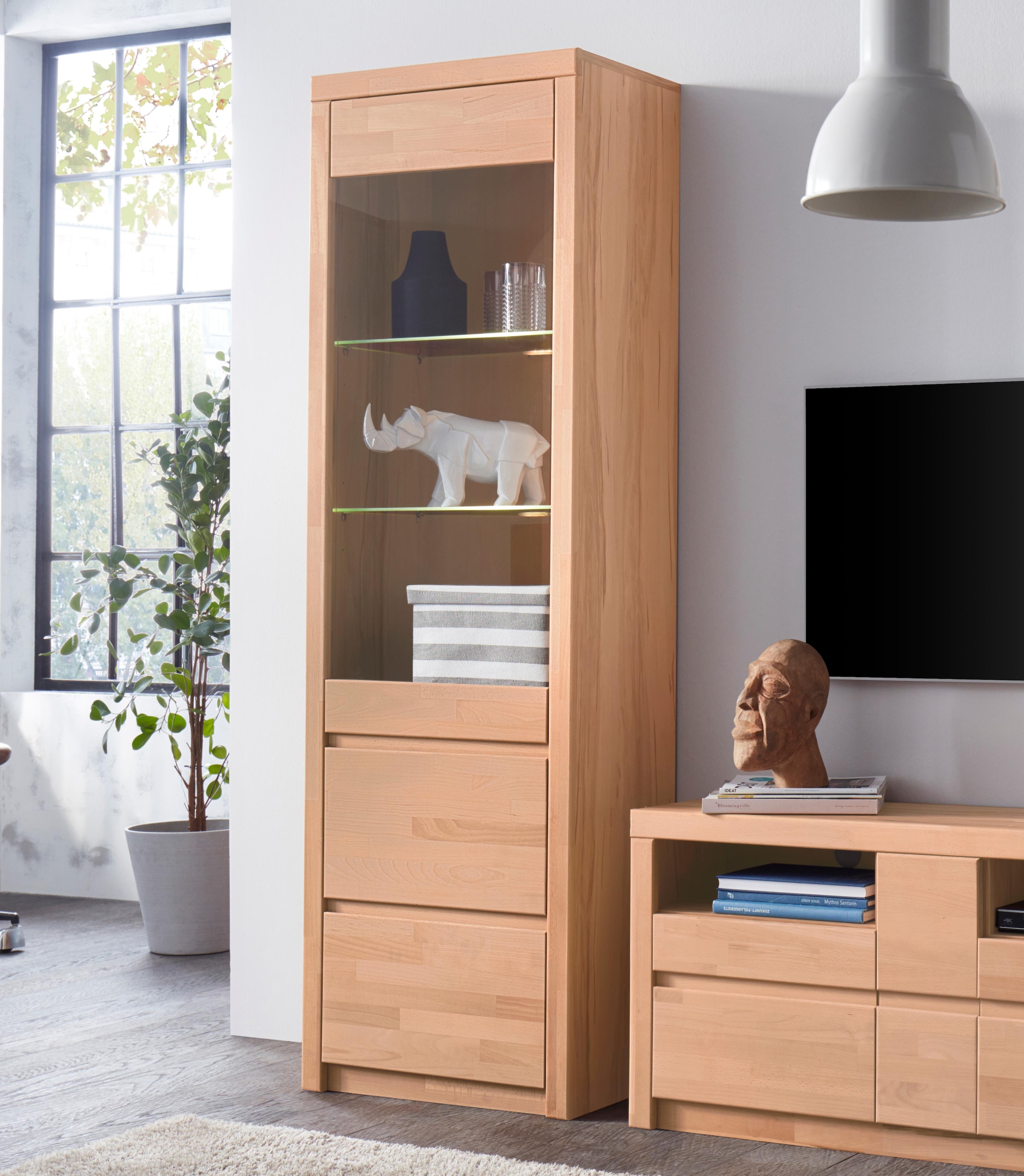 Home affaire Vitrine »Silkeborg« Höhe 190 cm