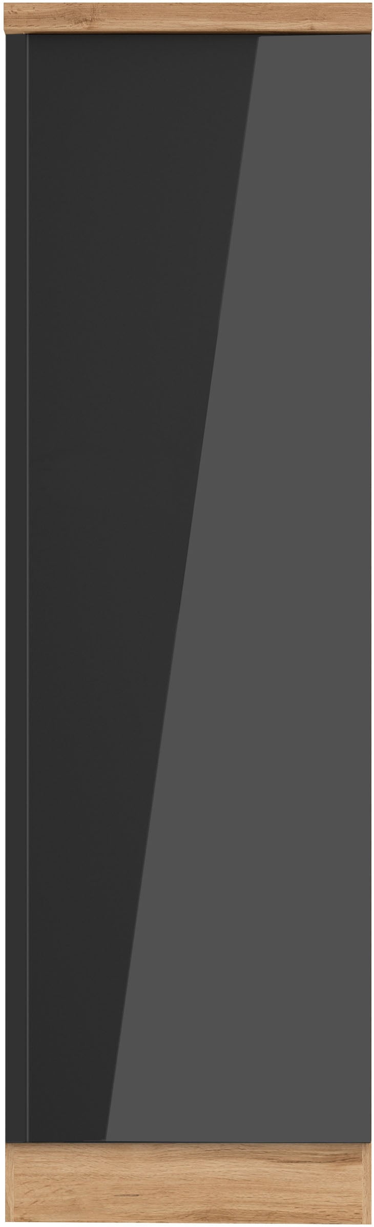 KOCHSTATION Armoire à provisions »KS-Virginia,neu in verbesserter Ausführung« plan de travail épaisseur 38 mm, rangement, fermeture douce,  dimensions (L/H/P) env. 50/166/60 cm, sens d'ouverture de la porte au choix