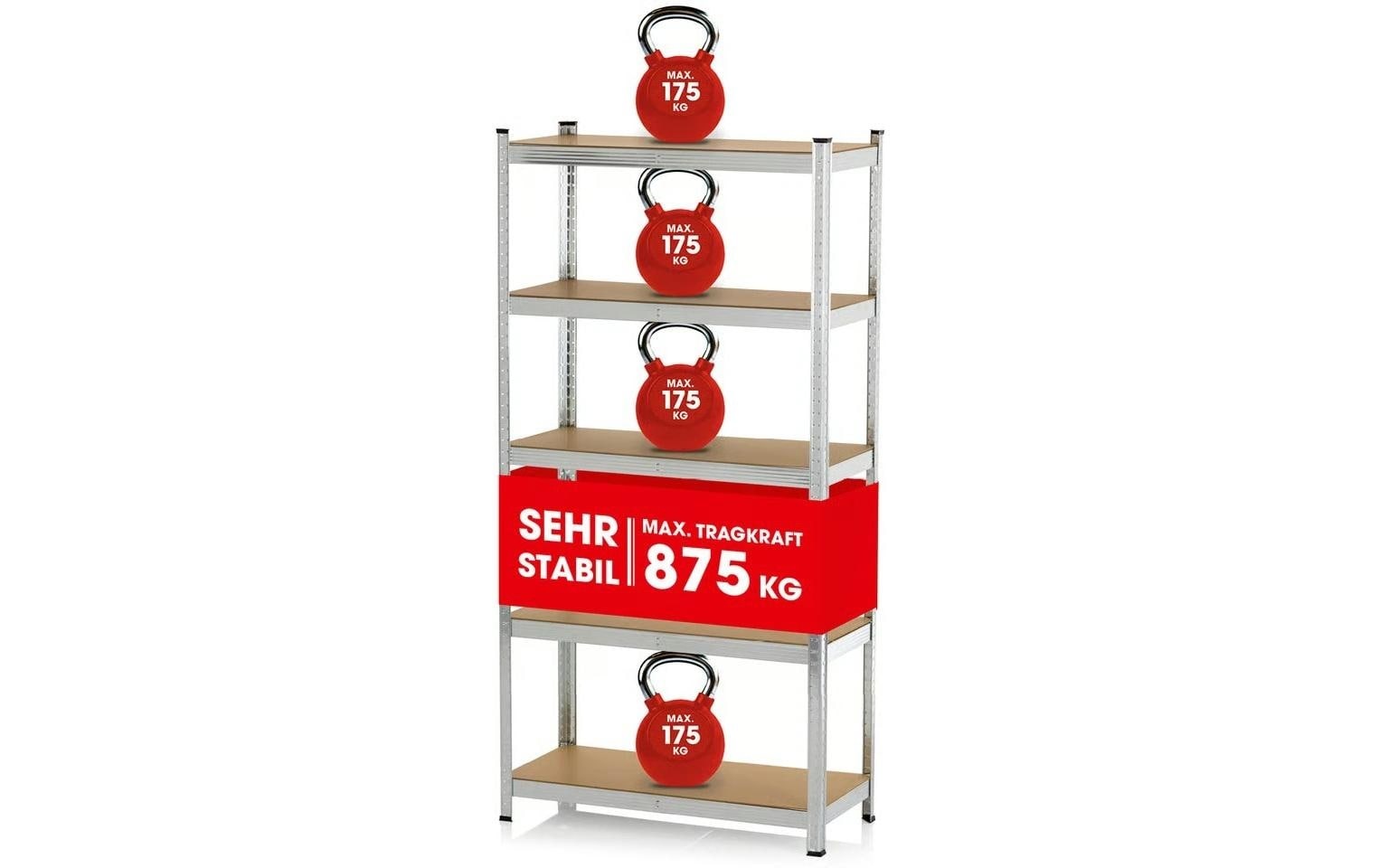 EASYmaxx Étagère multi-usages »180 x 90 x 40 cm«