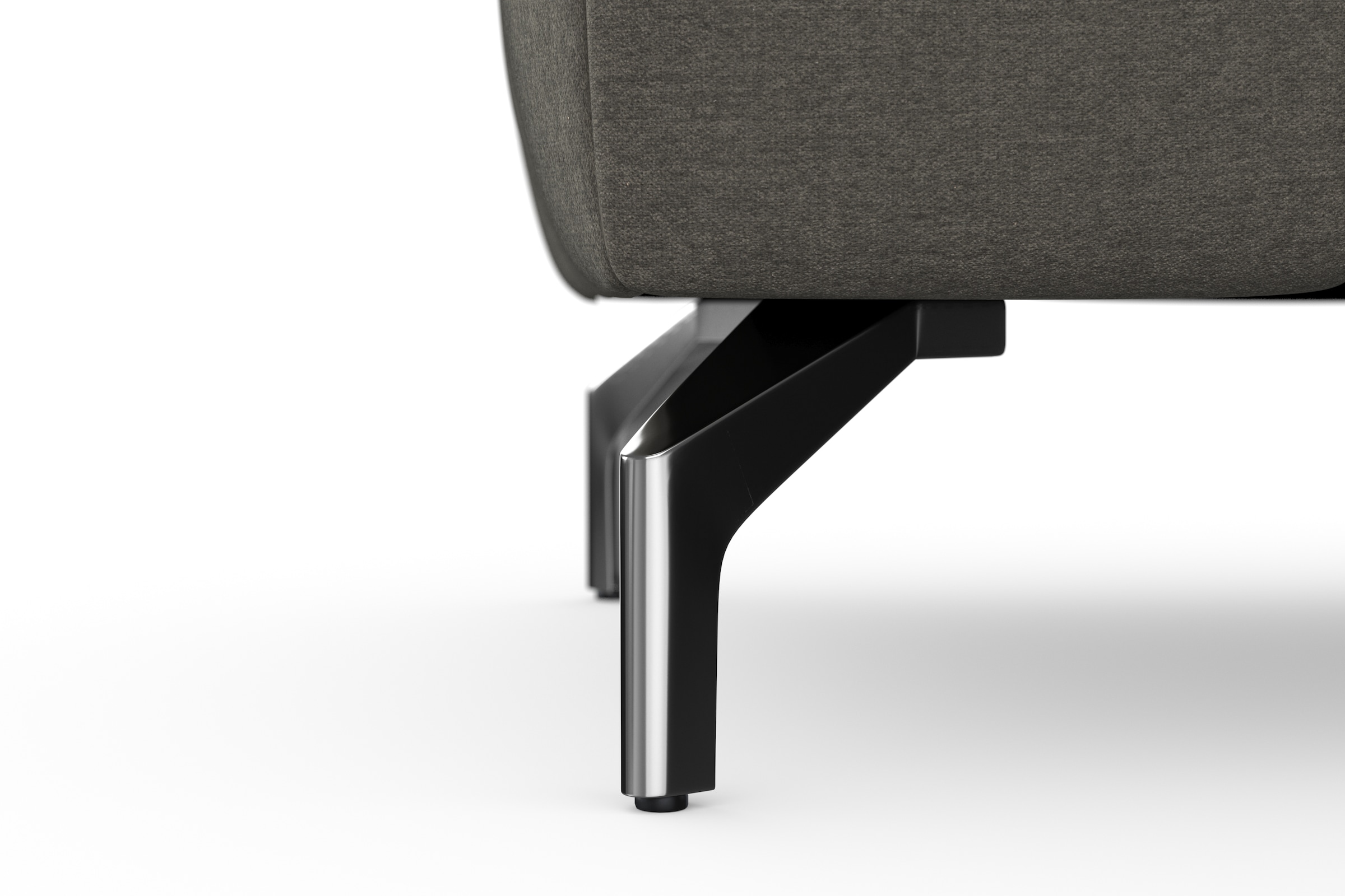 sit&more Hocker »Cool« mit silberfarbenen Füssen