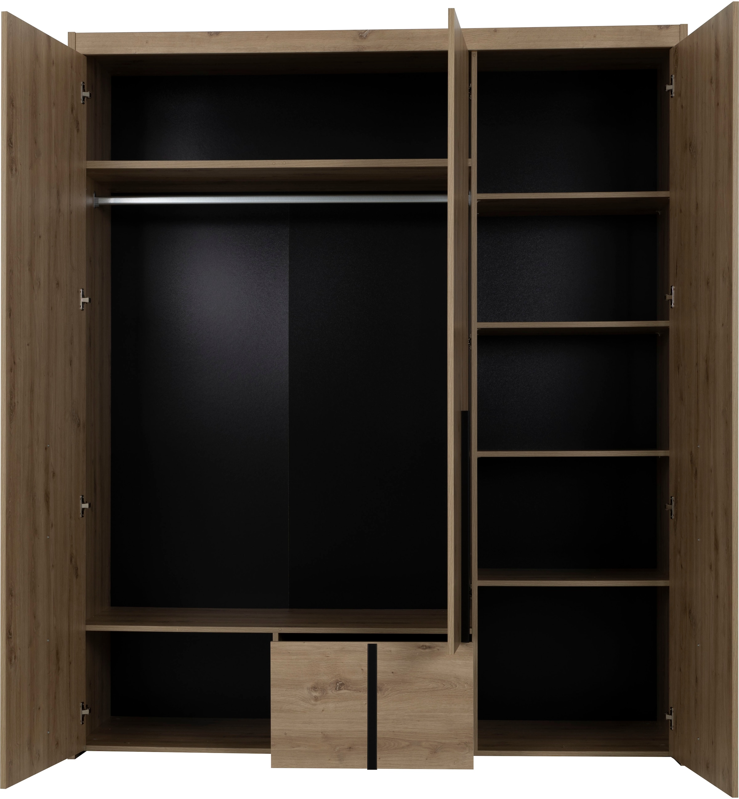 Gami Kleiderschrank »TREVOR« 1 Stk. tlg. Praktischer Stauraum mit grosser Kapazität