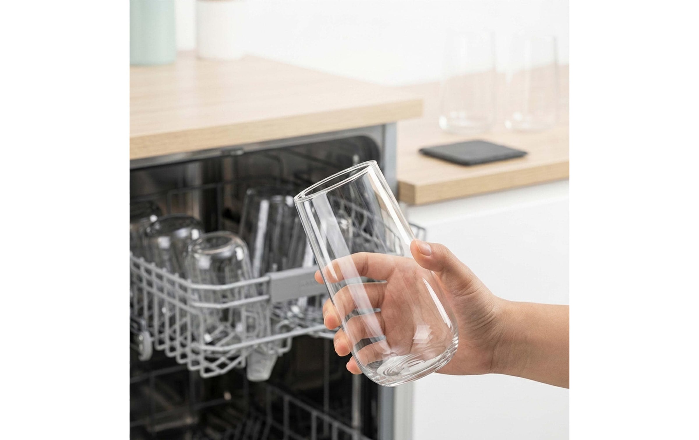 relaxdays Gläser-Set »550 ml, 12 Stück« Spülmaschinenfest