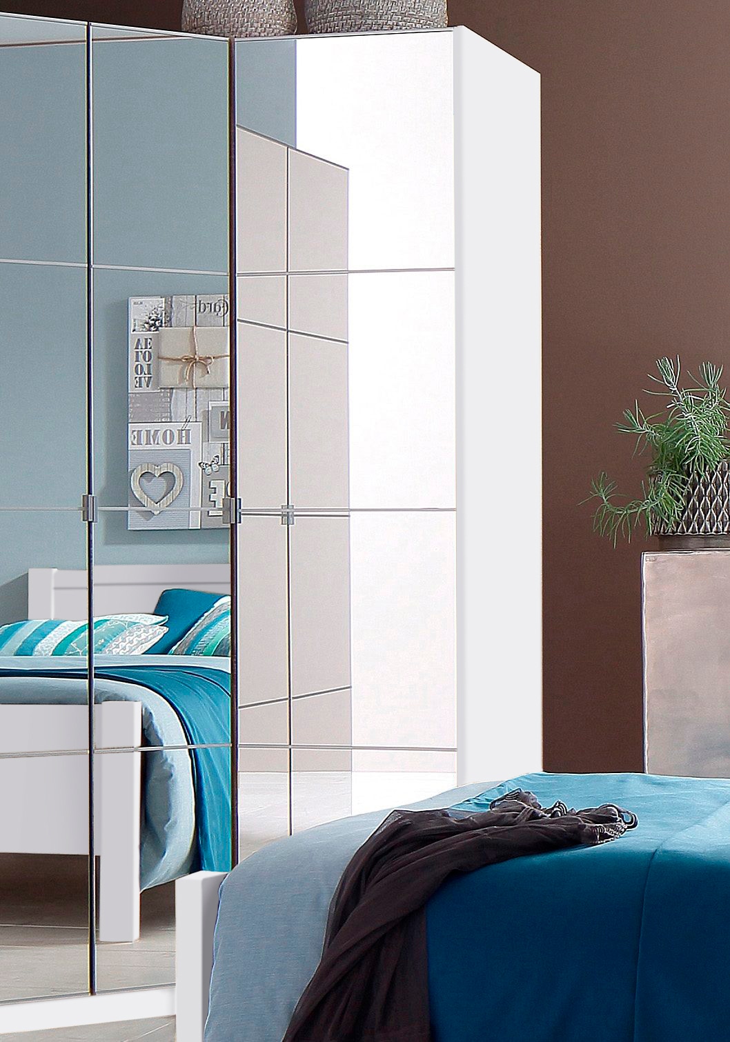 priess Armoires à vêtements »Malaga« mit Spiegelfront