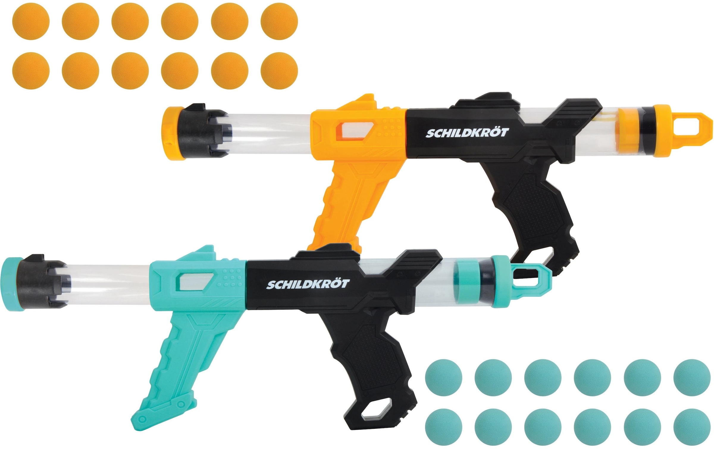 Schildkröt Funsports Blaster »Schildkröt Fire Blaster Set Schaumkugel-Popperpistolen«