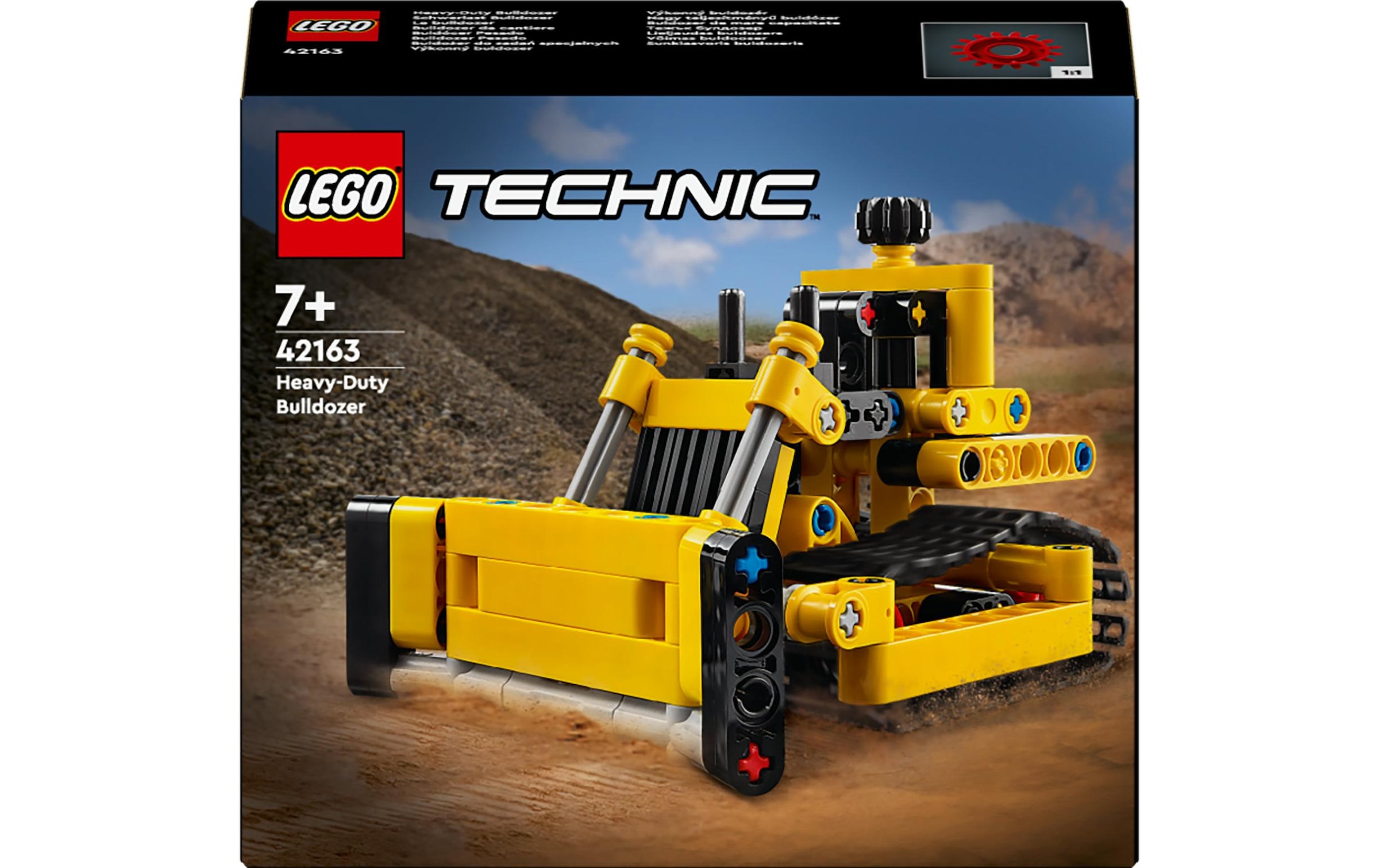 LEGO® Spielbausteine »Schwerlast Bulldozer 42163«